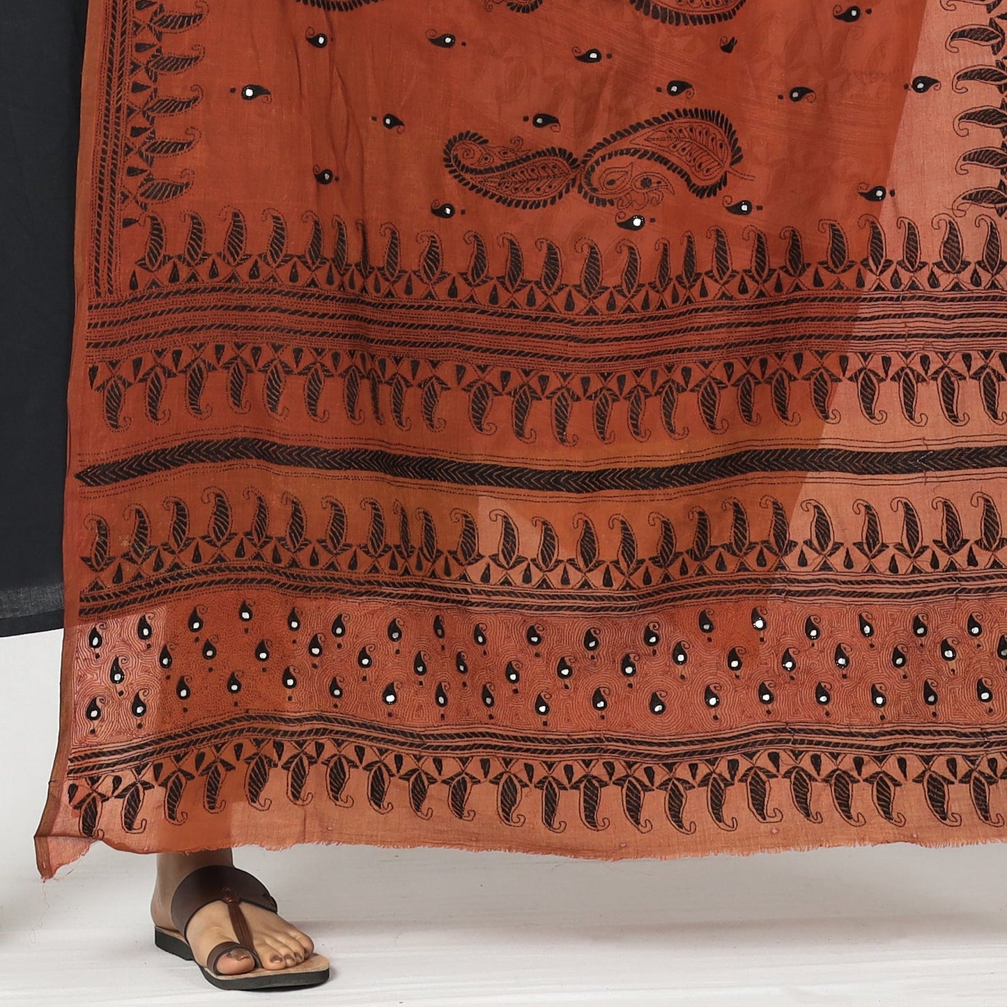 Kantha Embroidery Dupatta