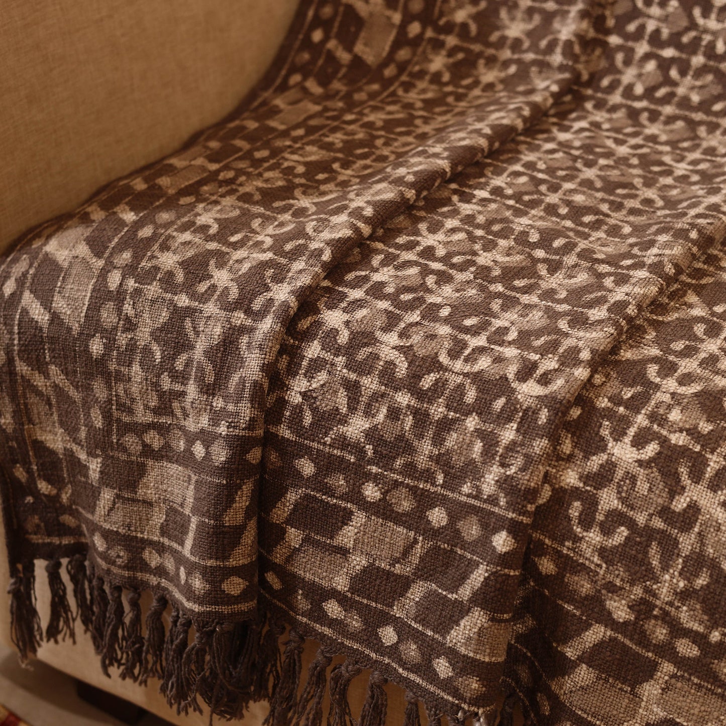 Buy Handloom Sofa Throws Blanket Online in India