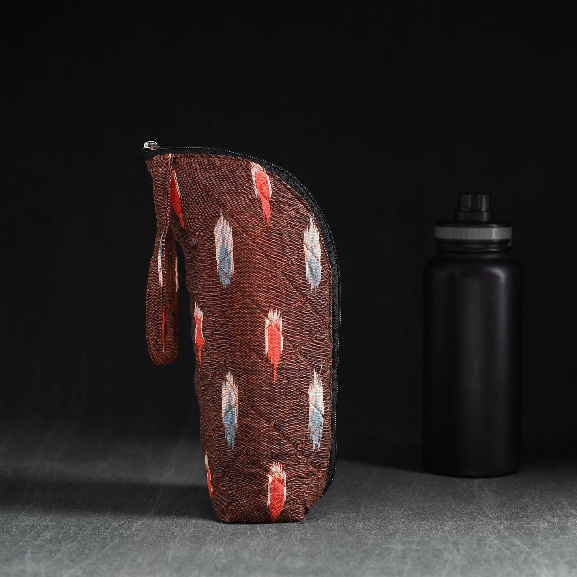 Multicolor - Handmade Cotton 1L Water Bottle Cover 10