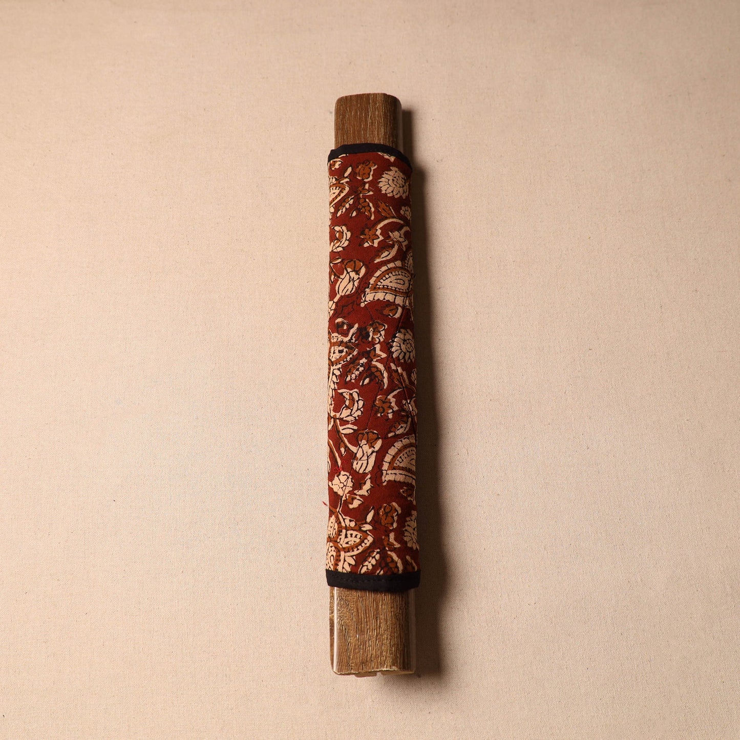 Brown - handmade cotton fridge handle cover 18 - handcrafted