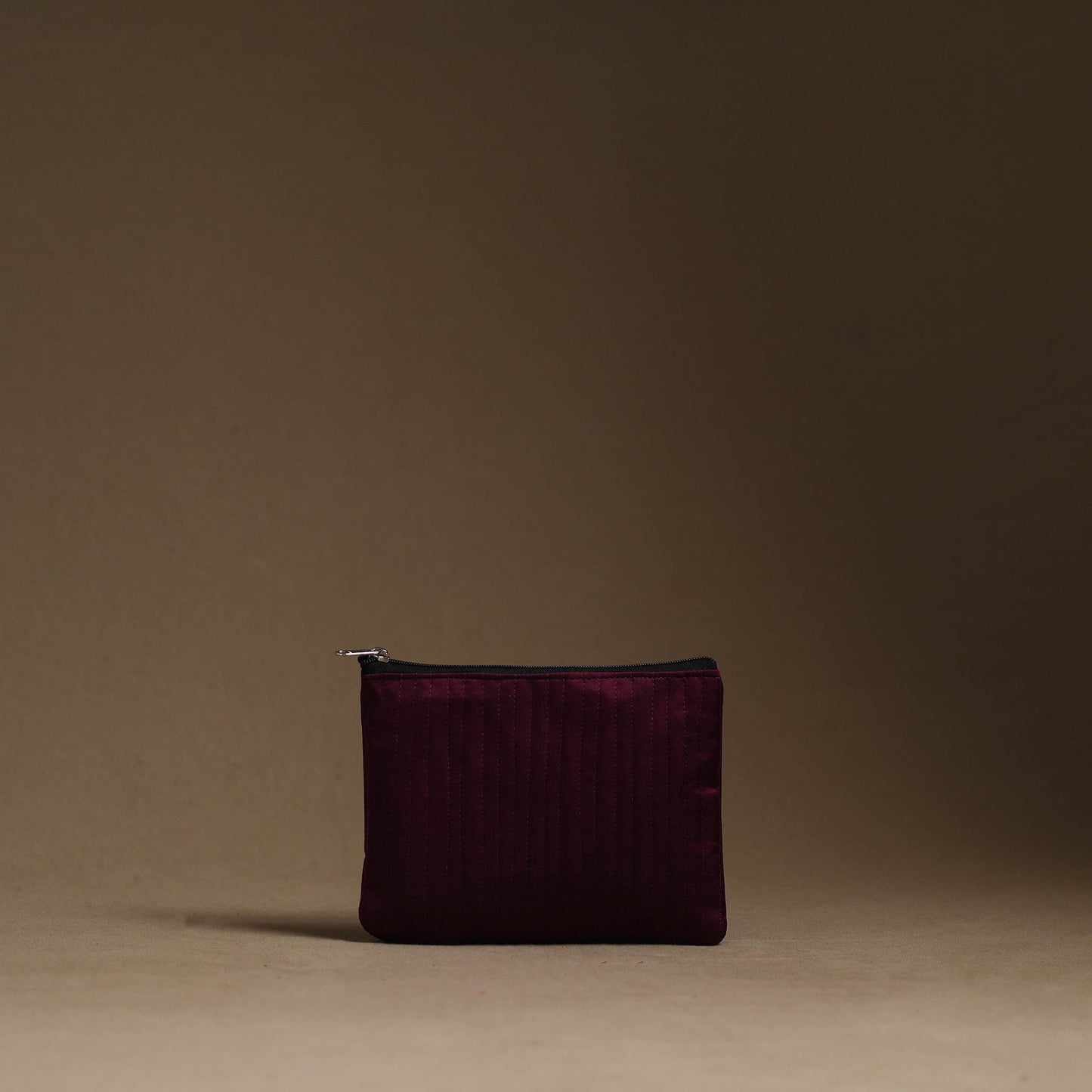 Brown - handmade cotton multipurpose utility pouches (set