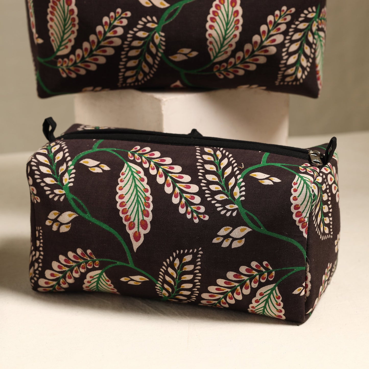 Handmade Cotton Toiletry Bags (Set of 3) 127
