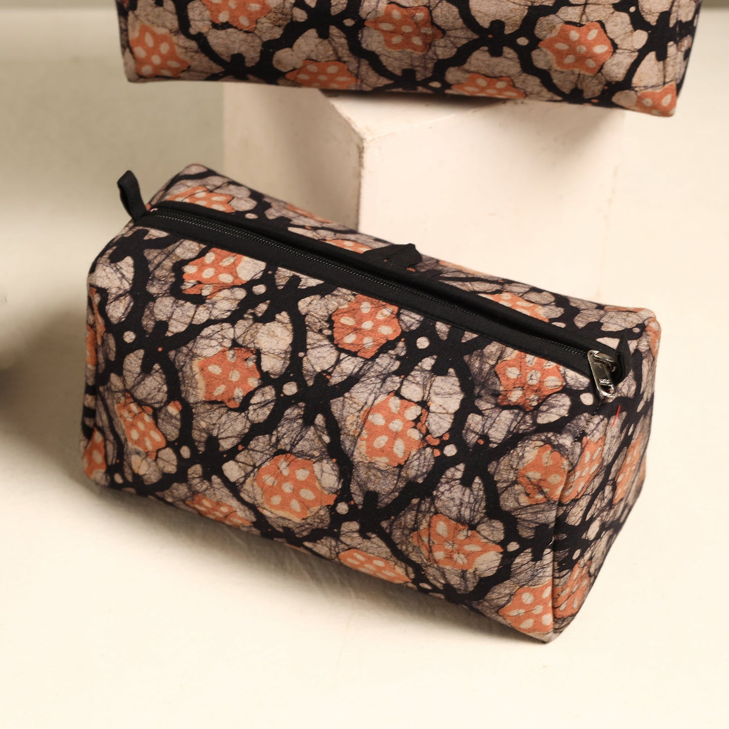 Handmade Cotton Toiletry Bags (Set of 3) 36