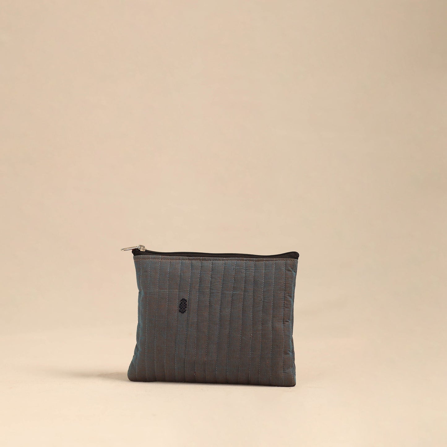 Brown - handmade cotton utility pouches (set of 3) 24