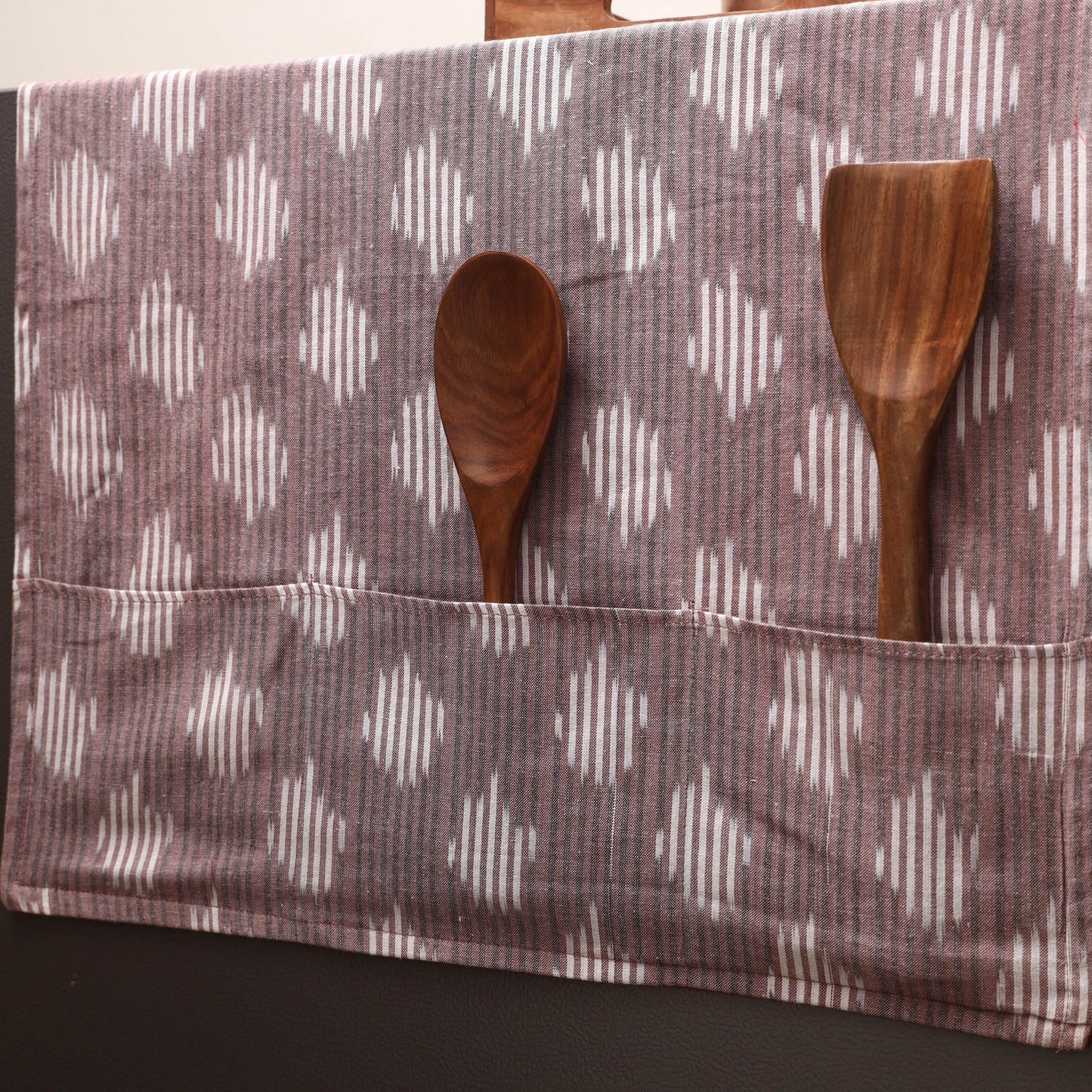 Handmade fridge top cover with multiple pockets 22