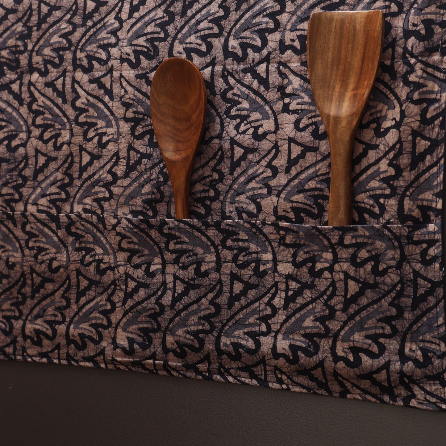 Handmade fridge top cover with multiple pockets 59