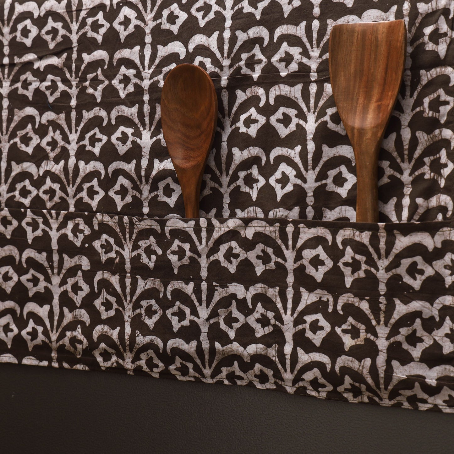 Handmade fridge top cover with multiple pockets 63