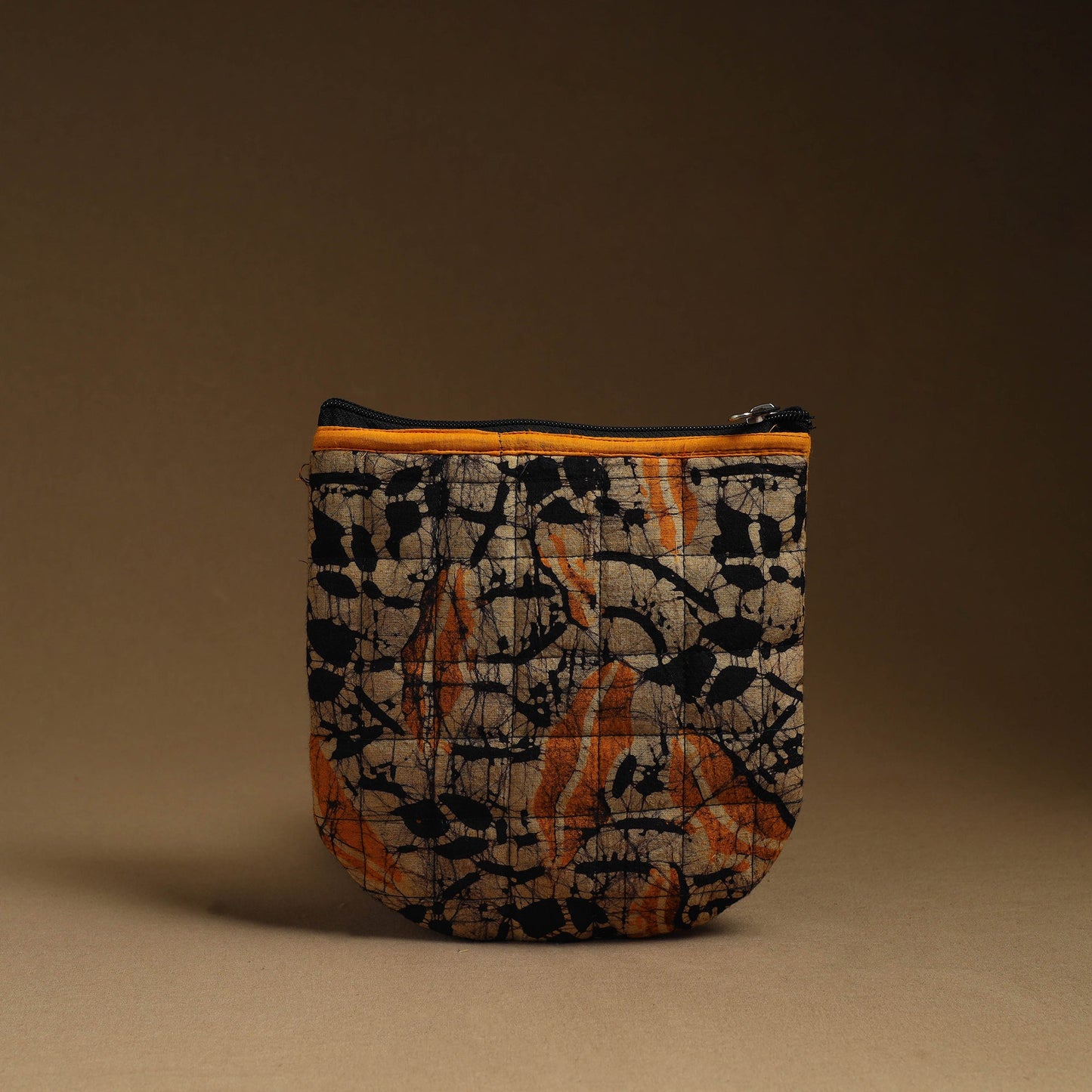 Handmade Quilted Cotton Utility Pouch for Essentials