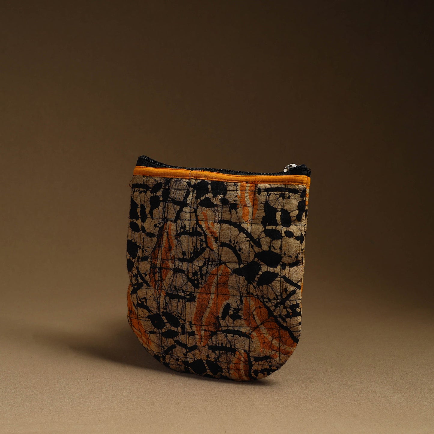 Handmade Quilted Cotton Utility Pouch for Essentials
