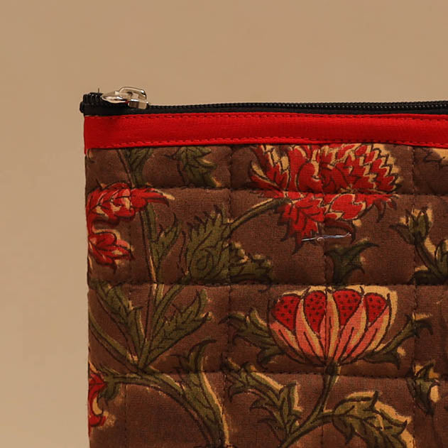 Handmade quilted utility pouch 07 - handcrafted