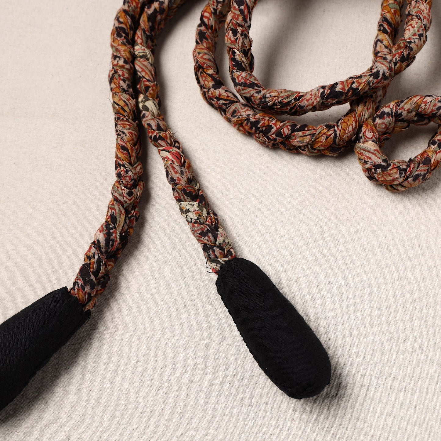 Handmade Upcycled Fabric Skipping Rope