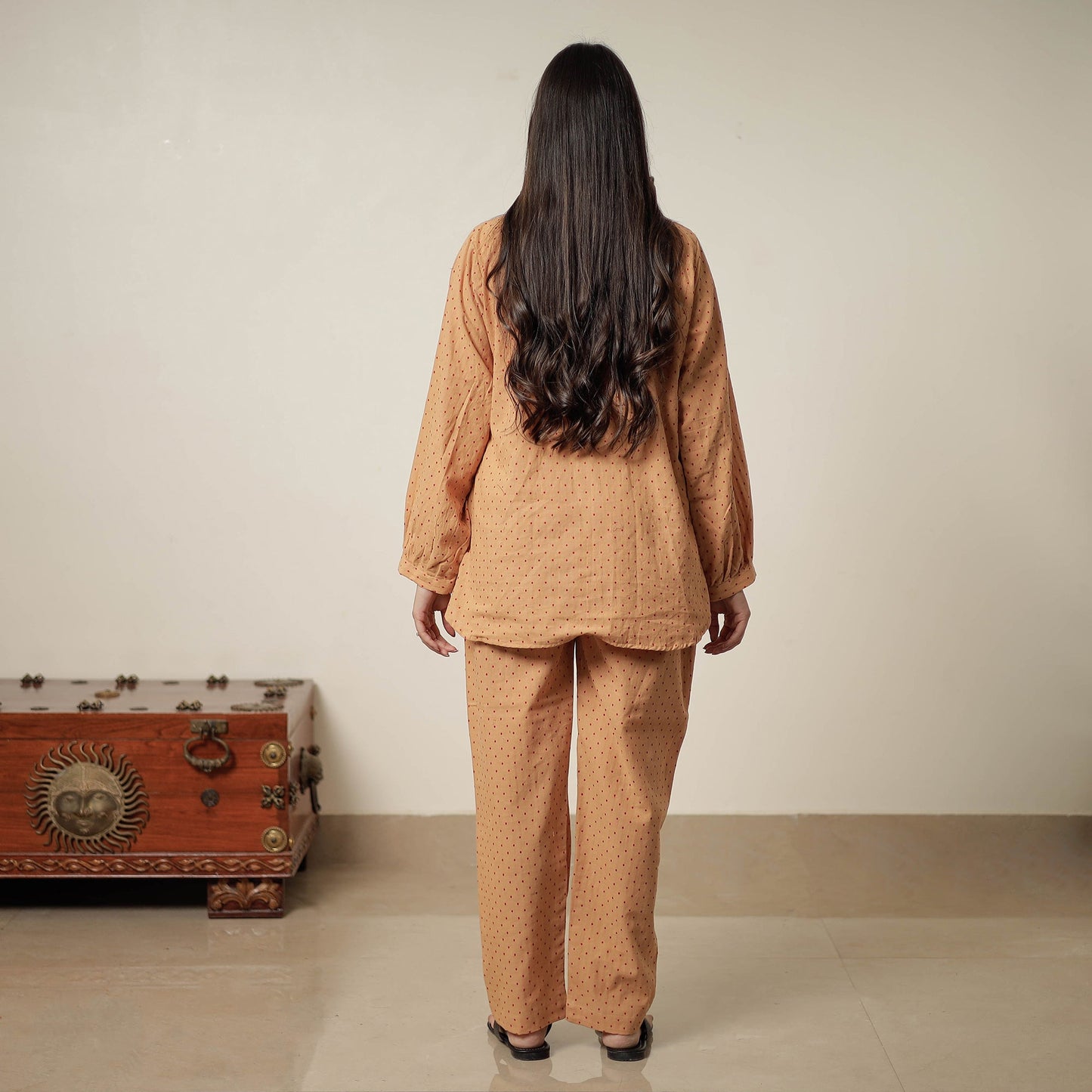Jacquard Cotton Co-Ord Set 03