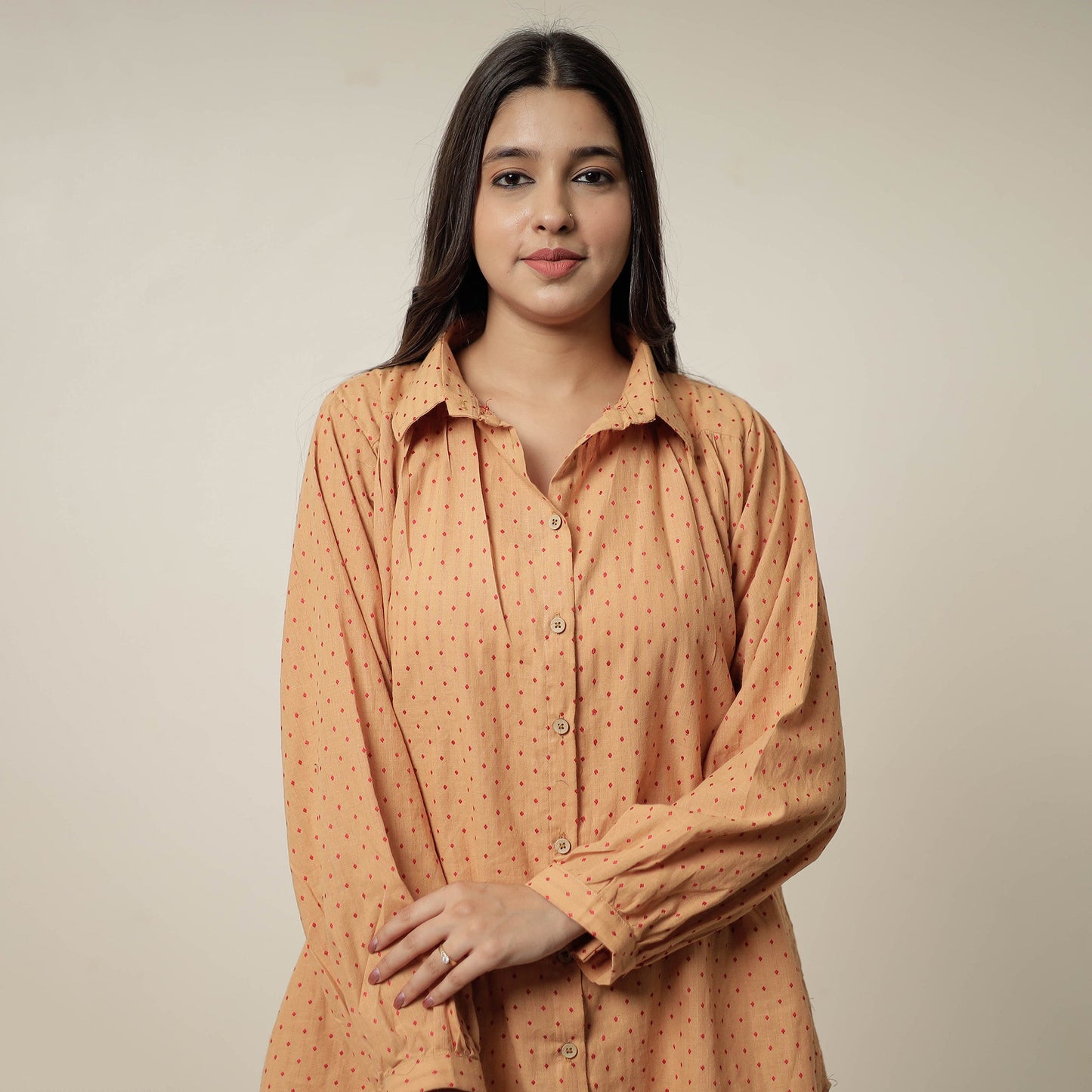 Jacquard Cotton Co-Ord Set 03