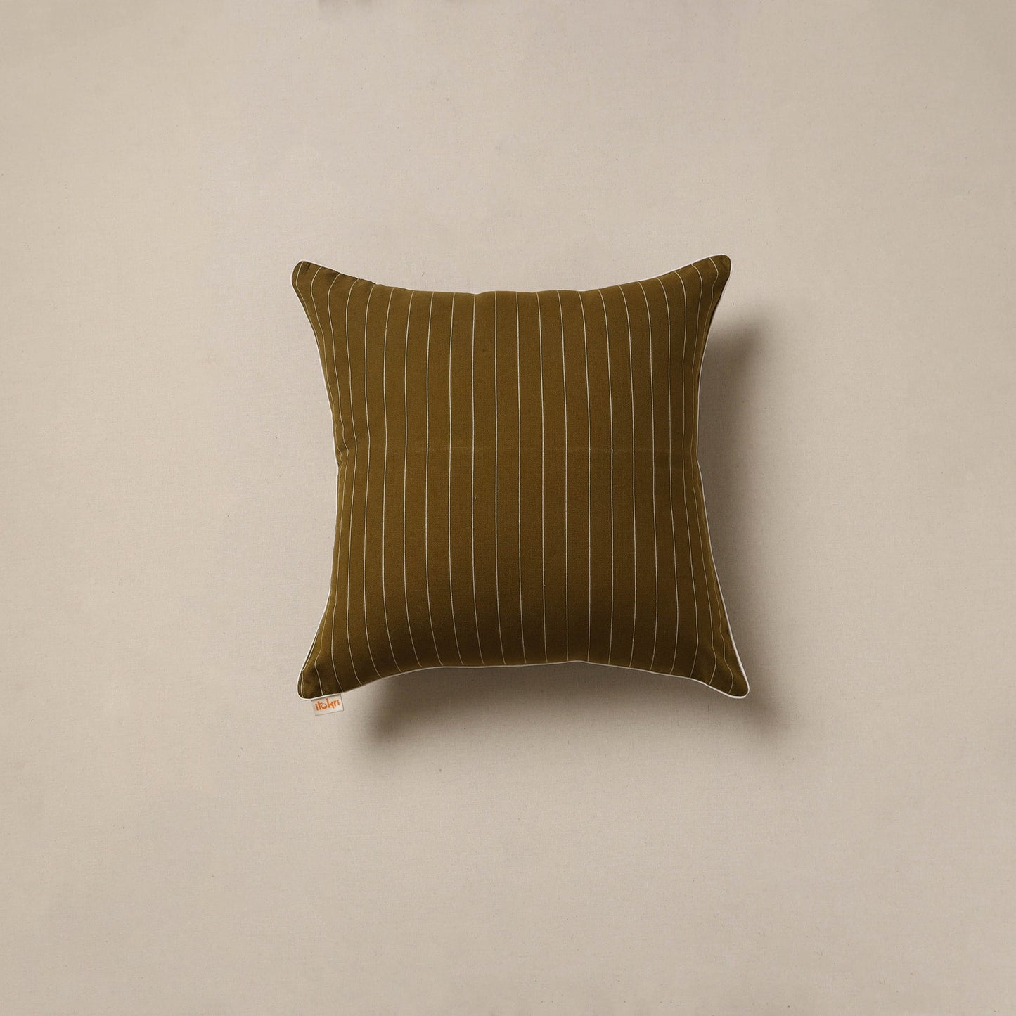 Jacquard weave cushion cover 46 - handcrafted