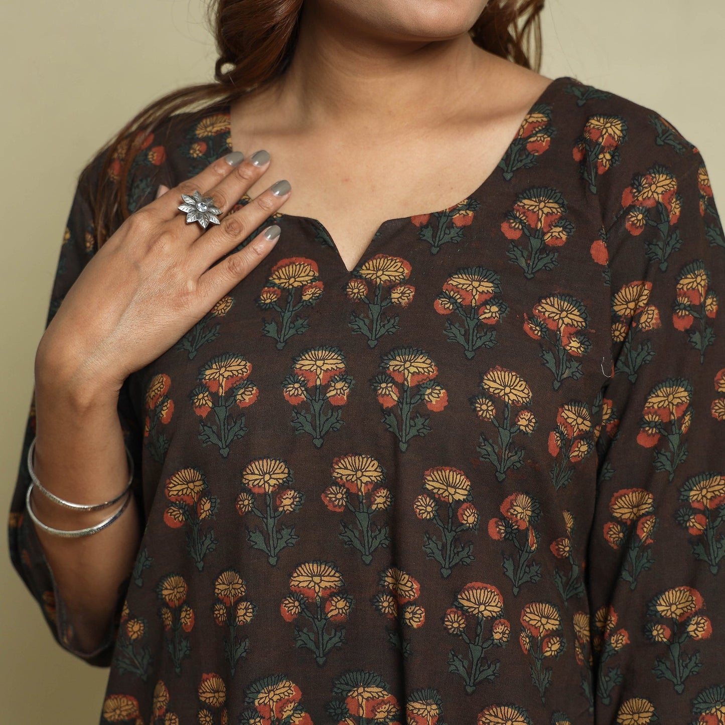 Jahota Block Printed Kurta