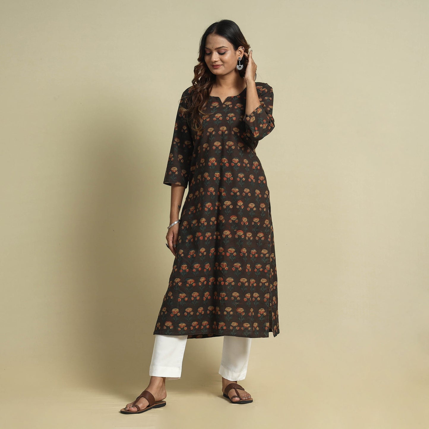Jahota Block Printed Kurta