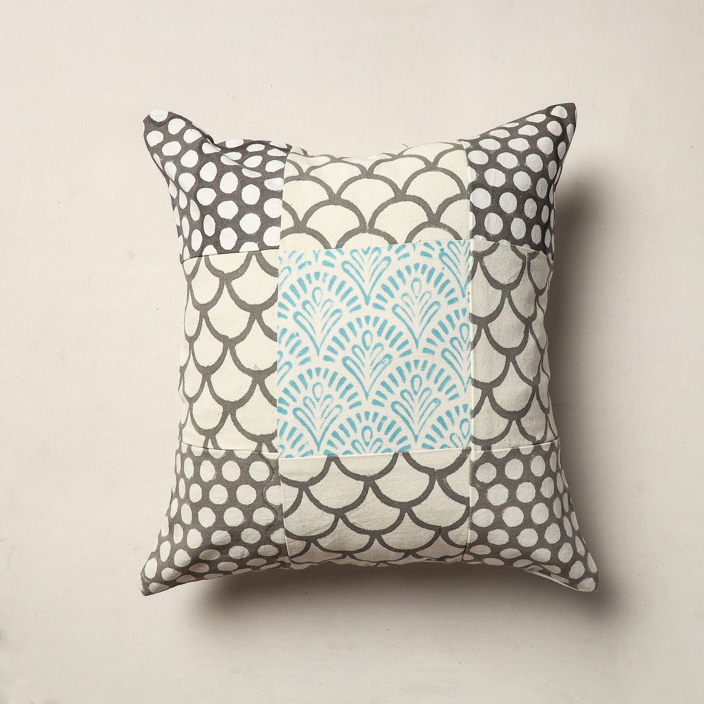 Block Printed Cushion Cover