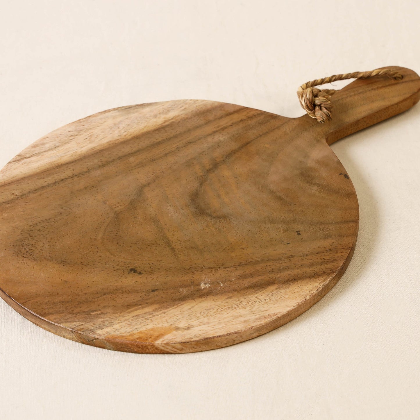 Brown Kadam Haat Handmade Wooden Pizza Base