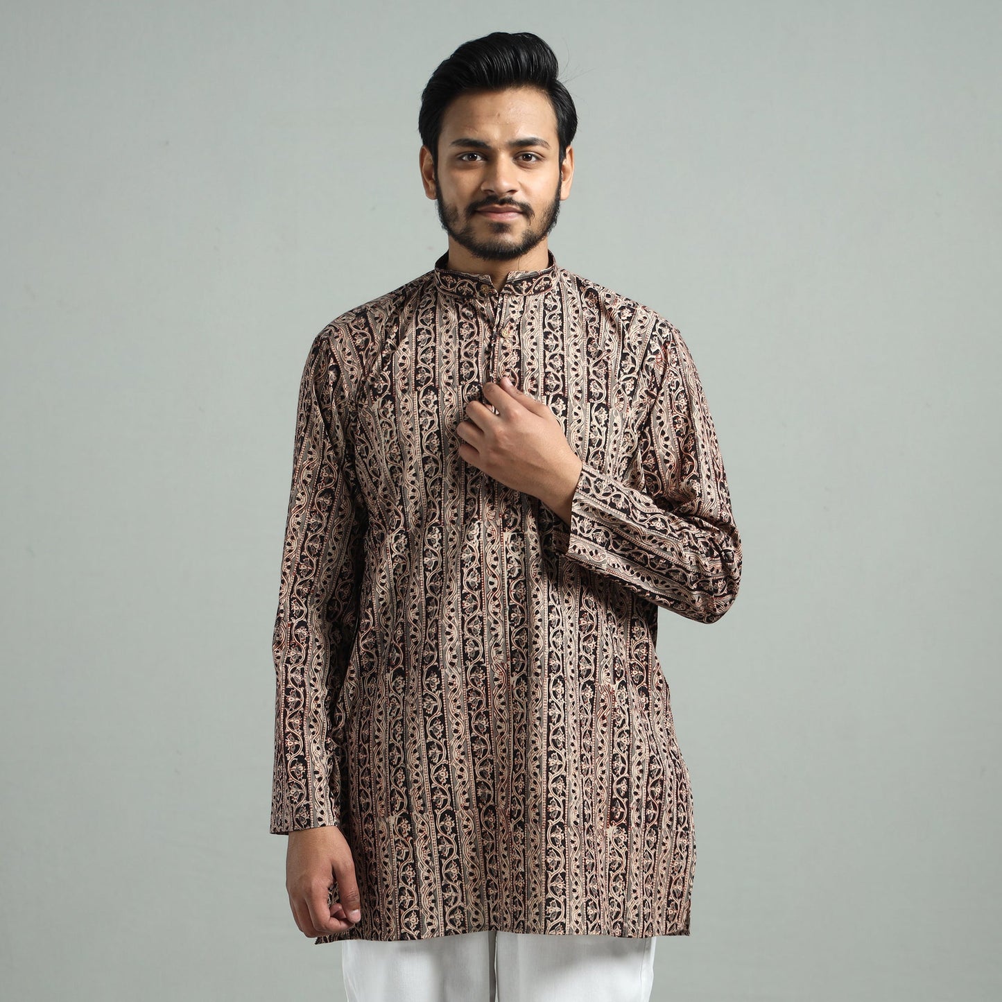 kalamkari men kurta