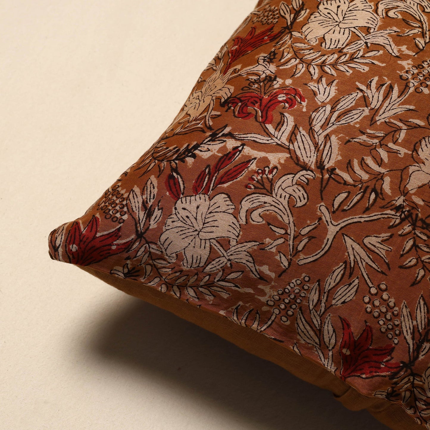 Kalamkari cushion cover 43 - handcrafted