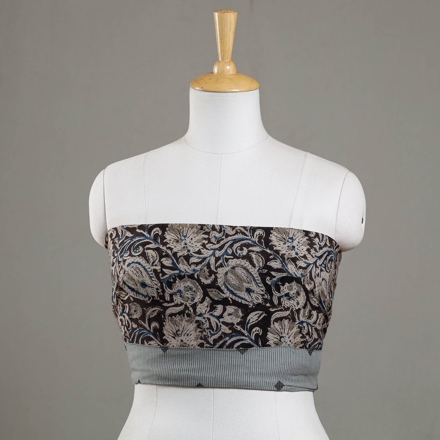 Buy Kalamkari Block Printed Cotton Blouse Piece