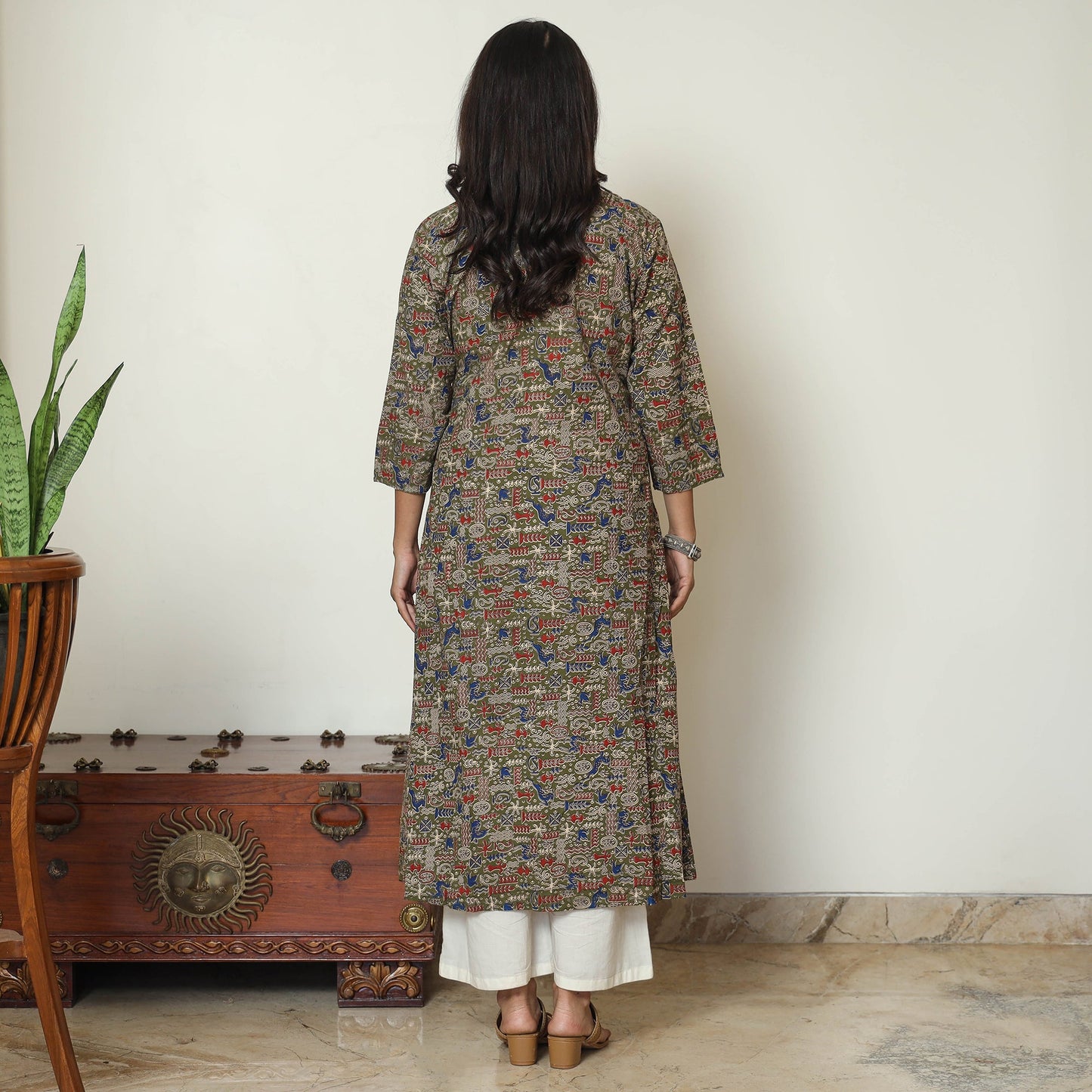 kalamkari printed kurta
