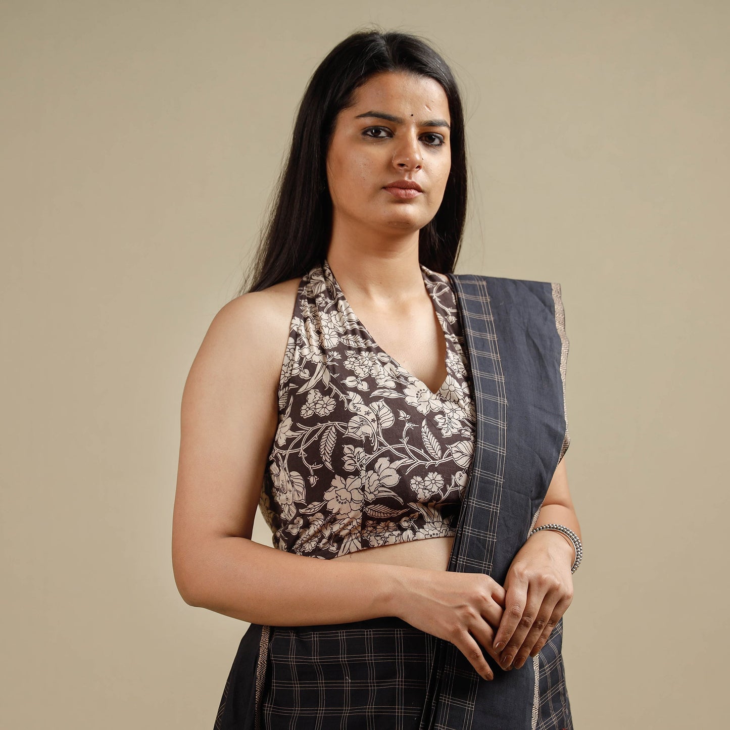 Kalamkari Stitched Blouse