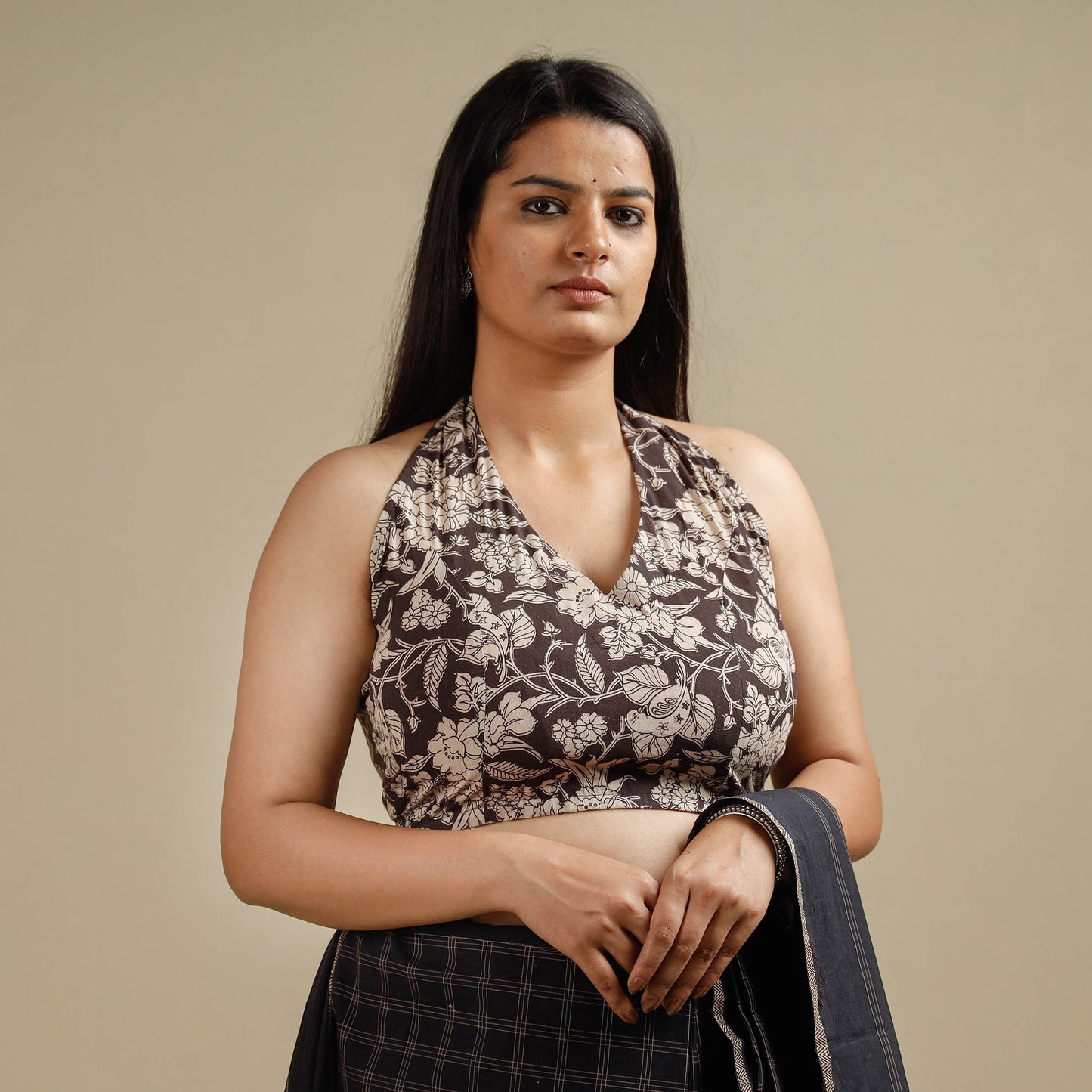 Kalamkari Stitched Blouse