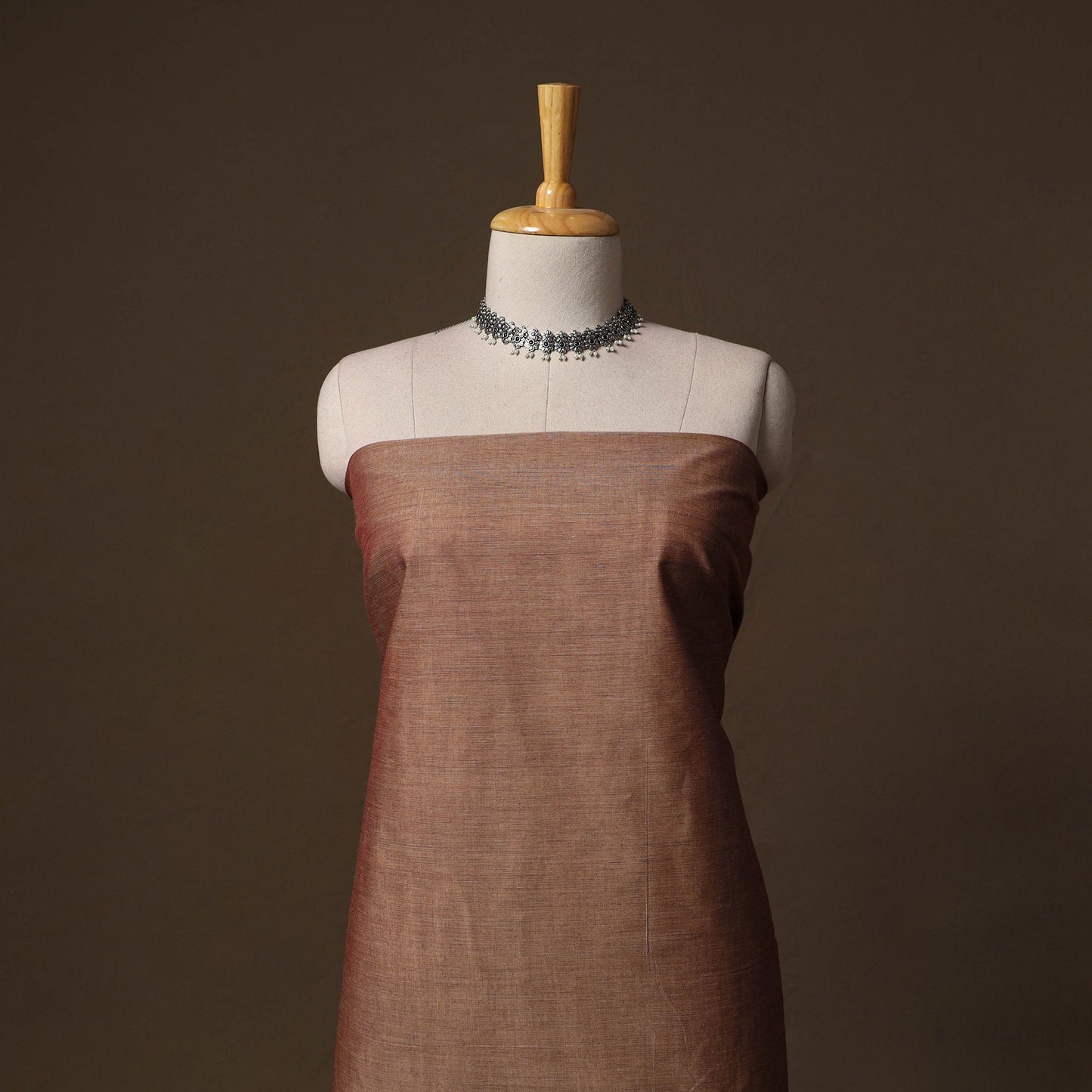 Kandangi chettinad cotton 2pc unstitched dress material 03