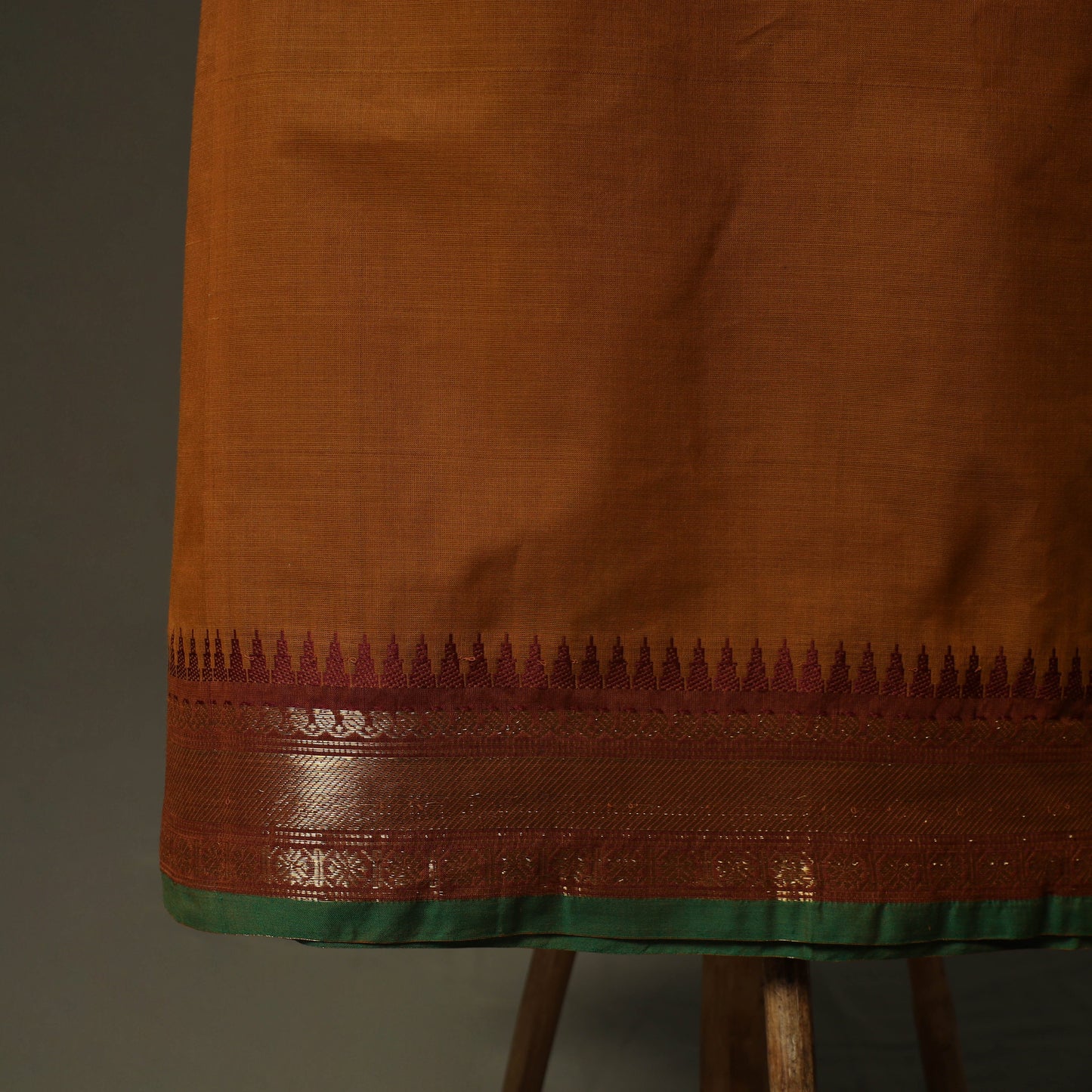 Kandangi chettinad cotton 2pc unstitched dress material 52