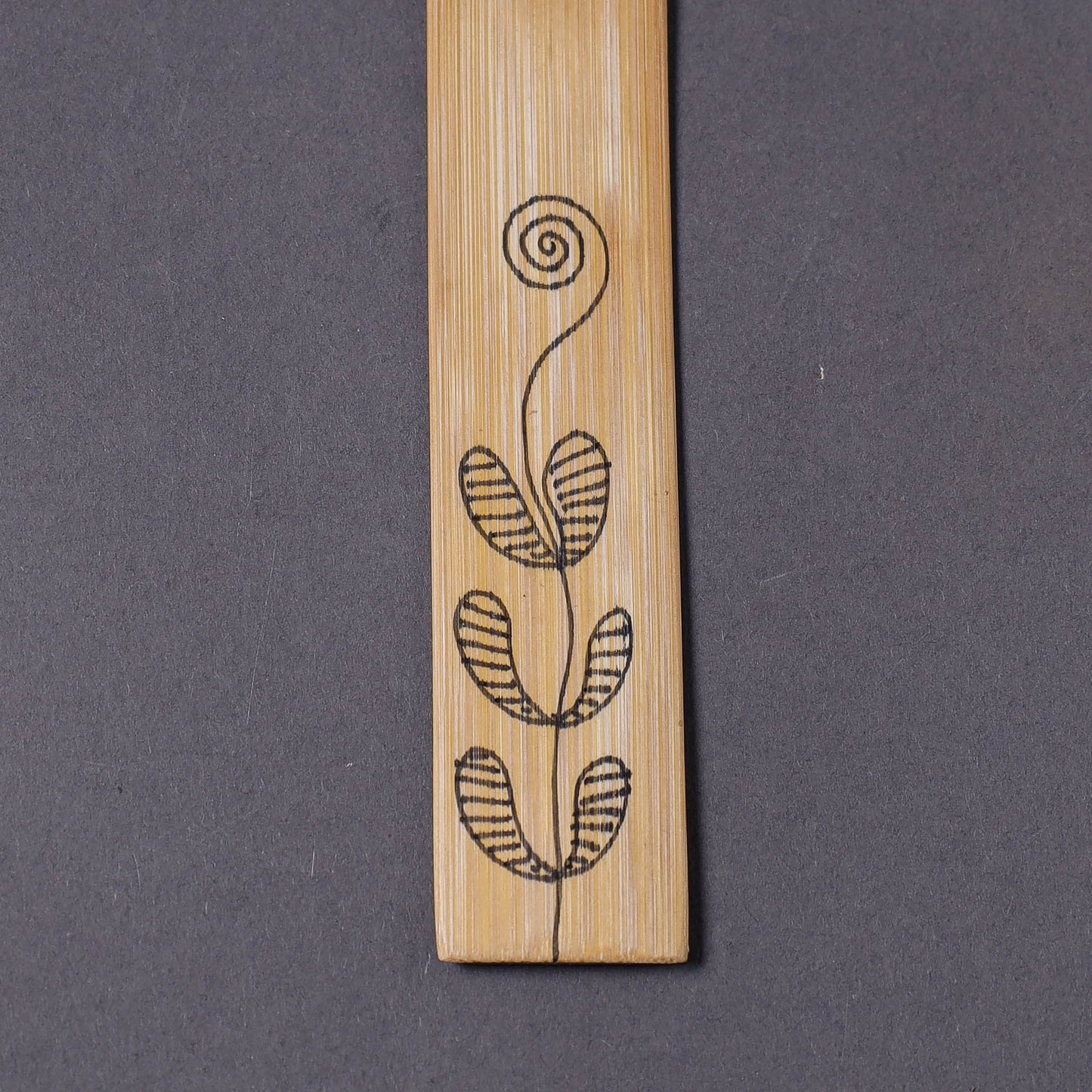 Buy Kerala Handpainted Bamboo Bookmark