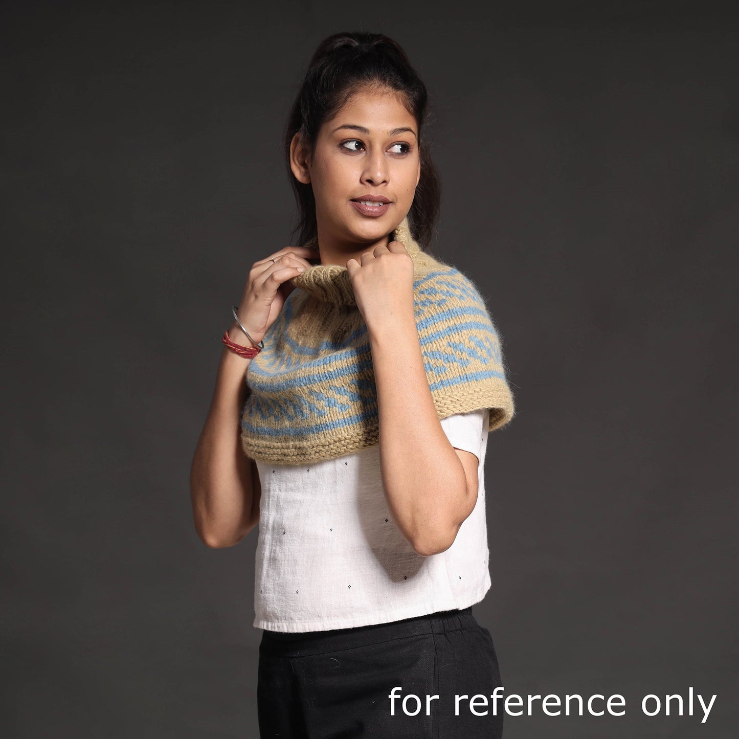 Kullu Karishma Handwoven Merino Wool Neck Warmer