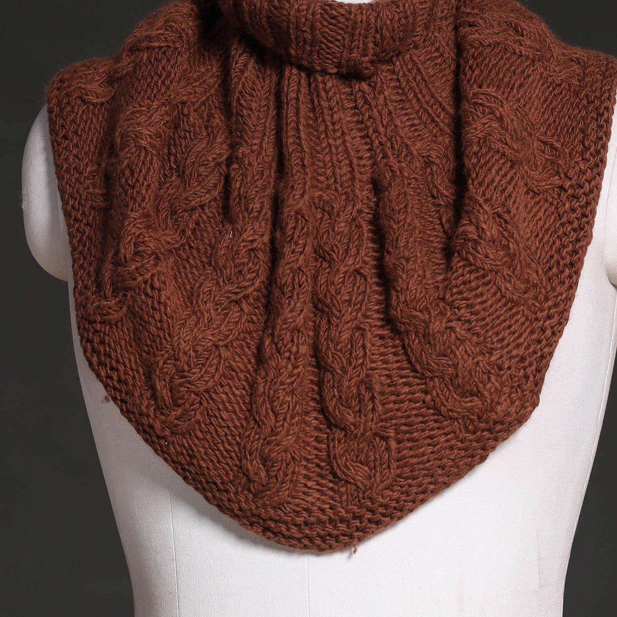 Kullu Karishma Handwoven Merino Wool Neck Warmer