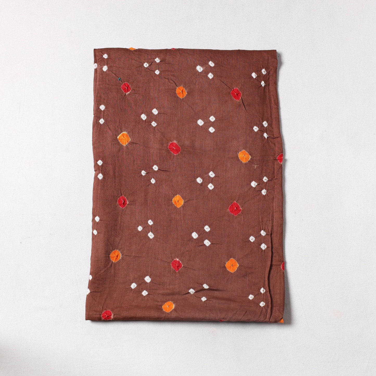 Kutch Bandhani Tie-Dye Mul Cotton Precut Fabric 16