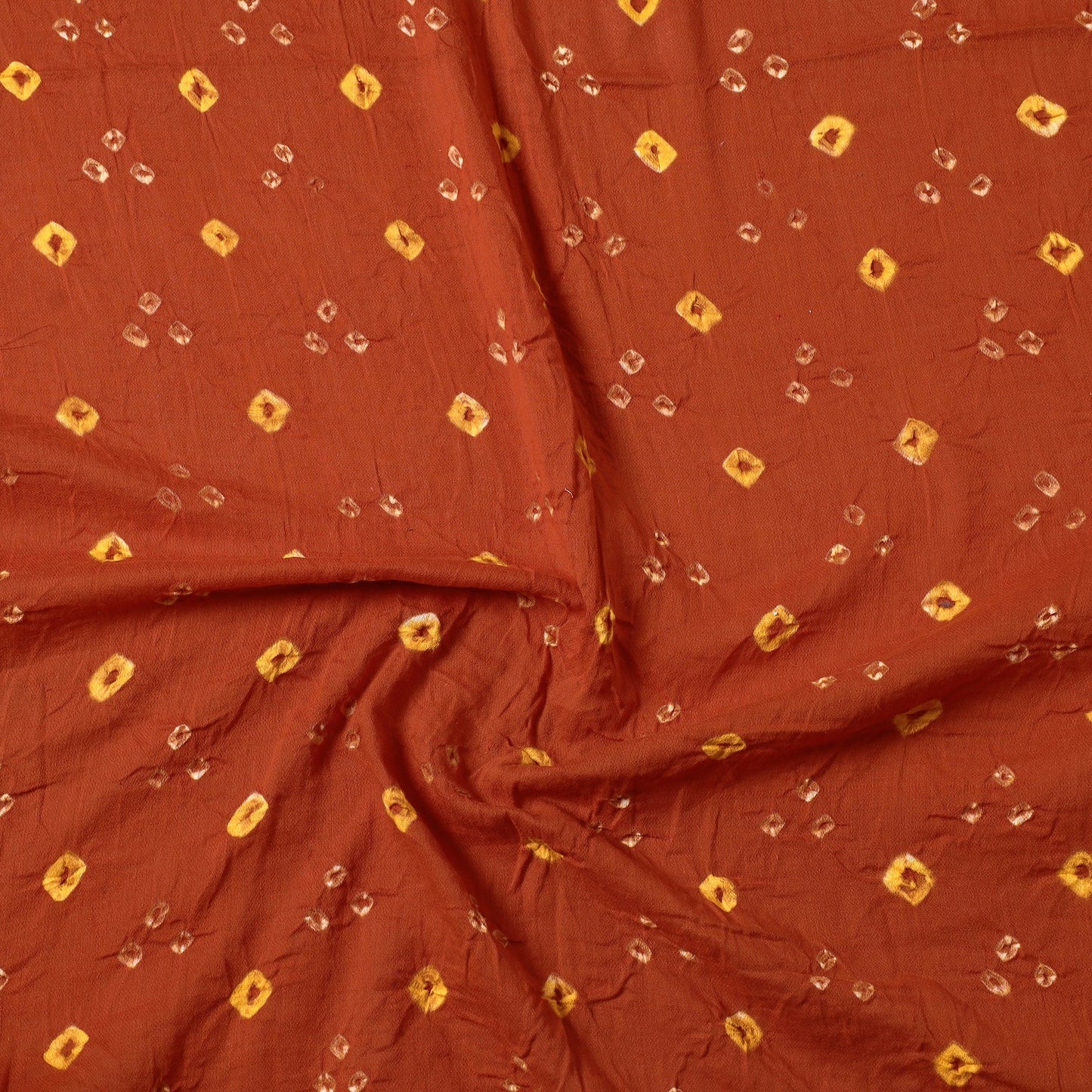 Kutch Bandhani Tie-Dye Mul Cotton Precut Fabric 16