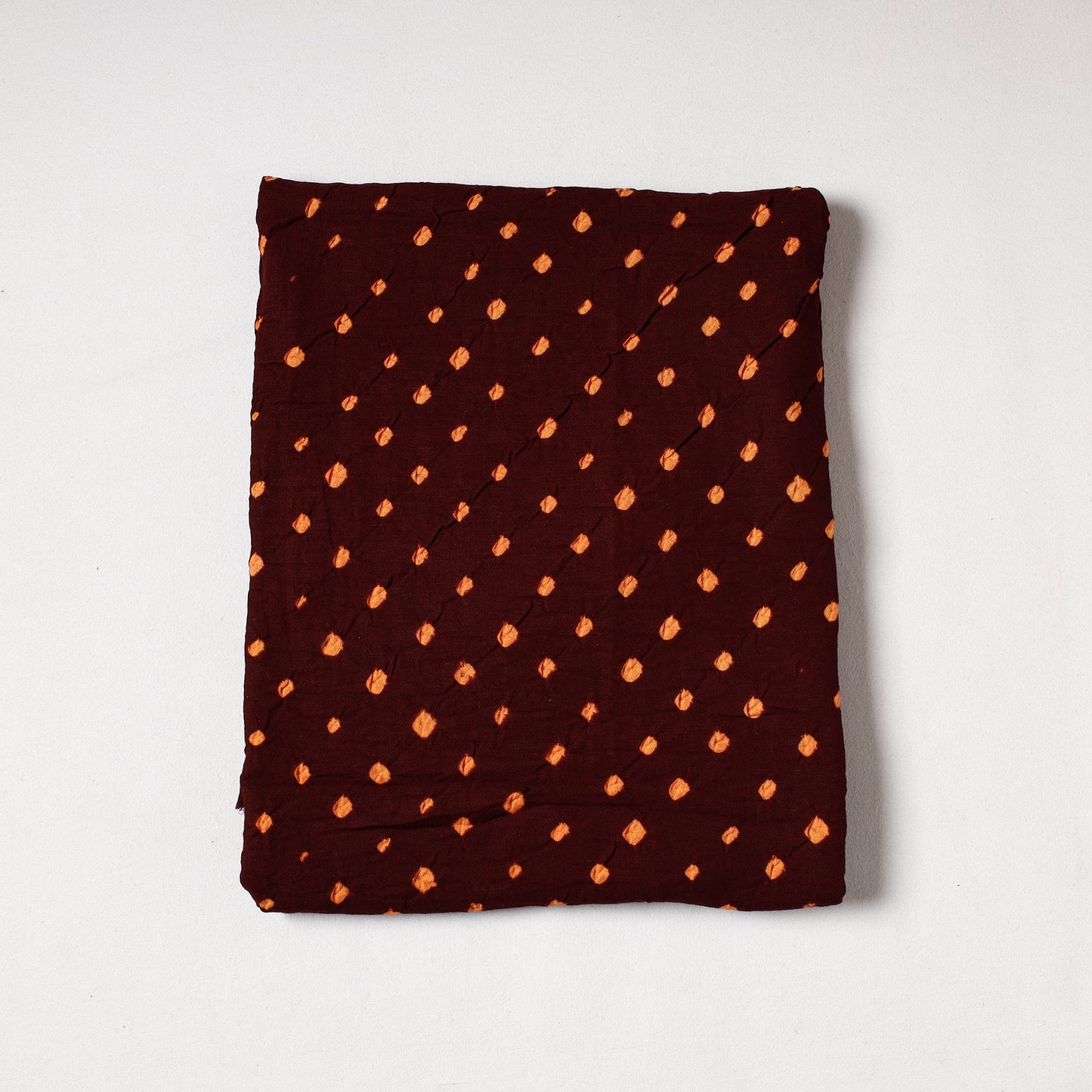 Kutch Bandhani Tie-Dye Mul Cotton Precut Fabric