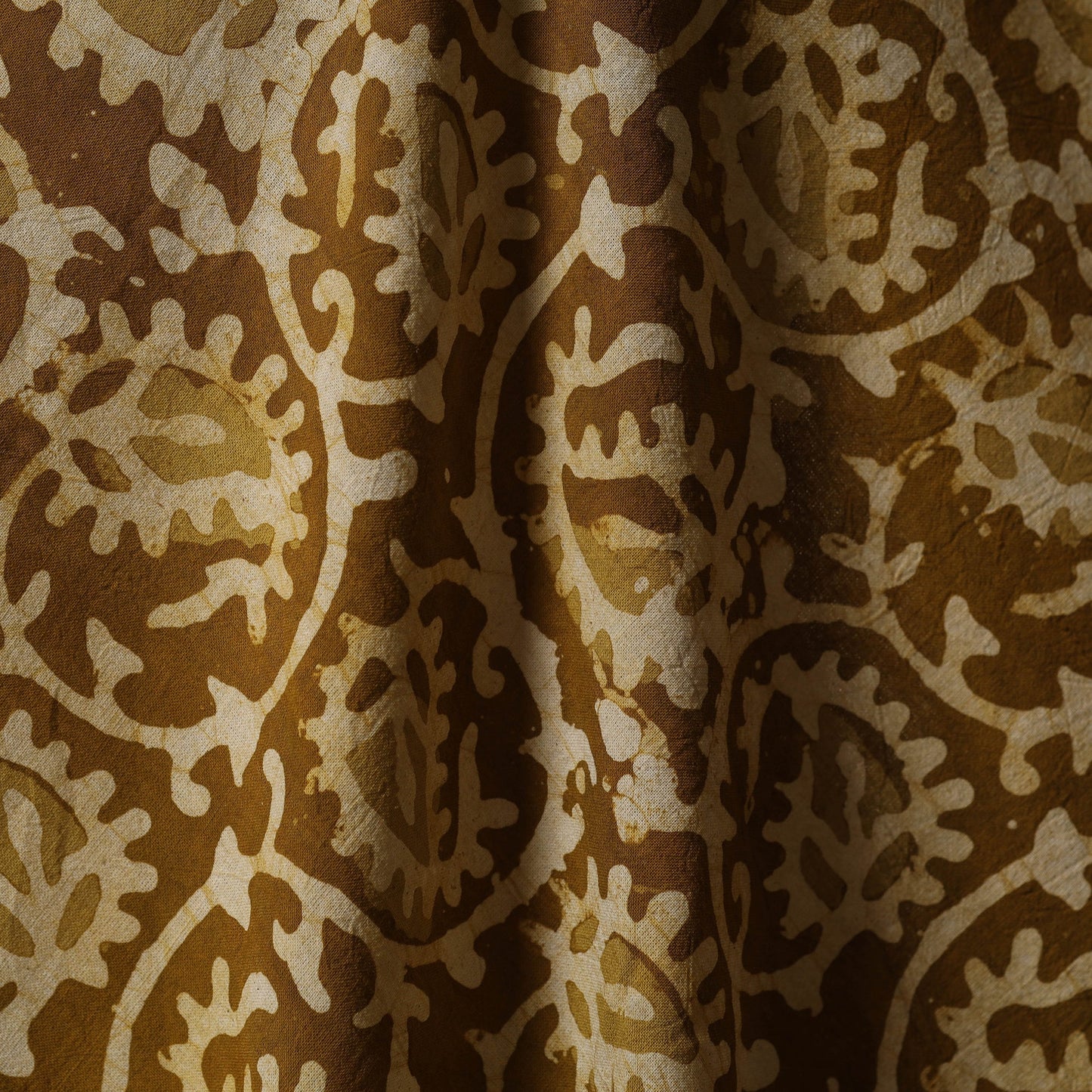 Kutch hand batik cotton fabric 39 - handcrafted