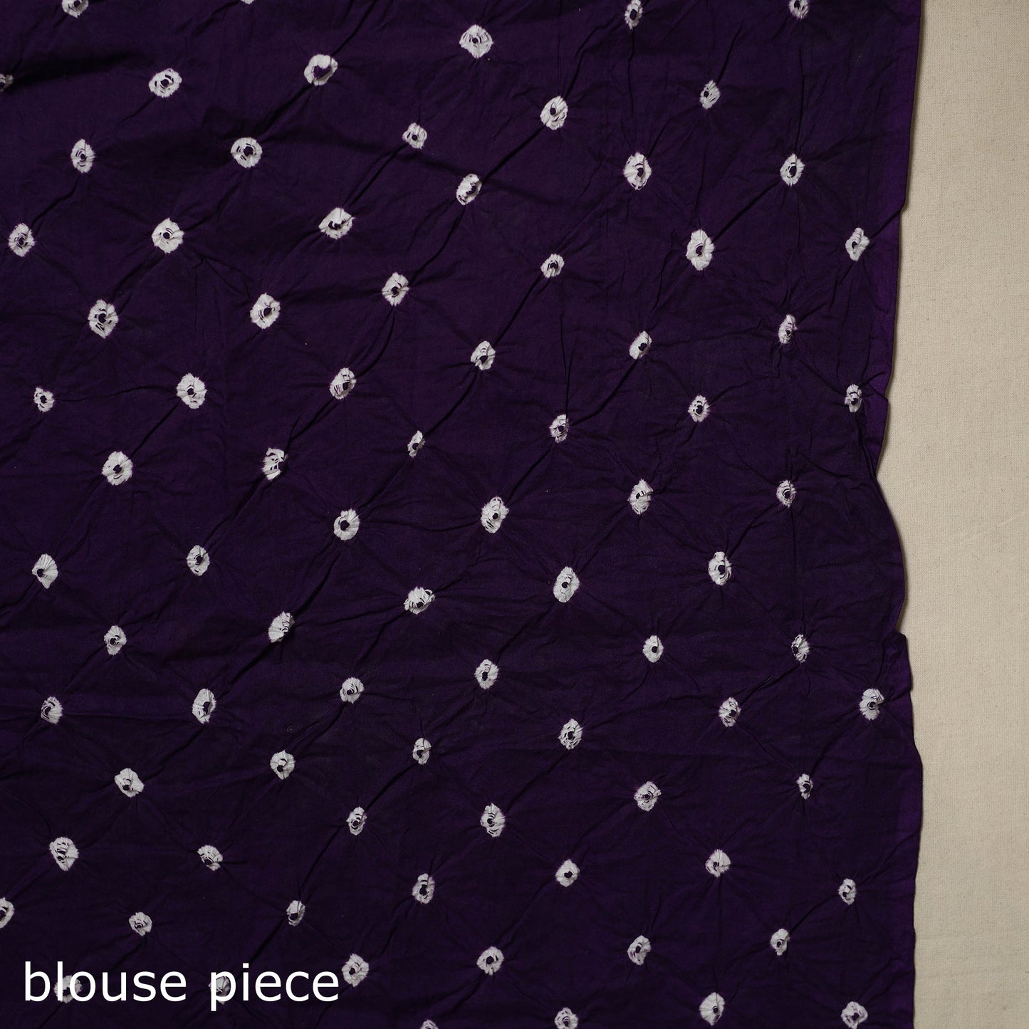 Brown Kutch Tie-Dye Cotton Bandhani Saree