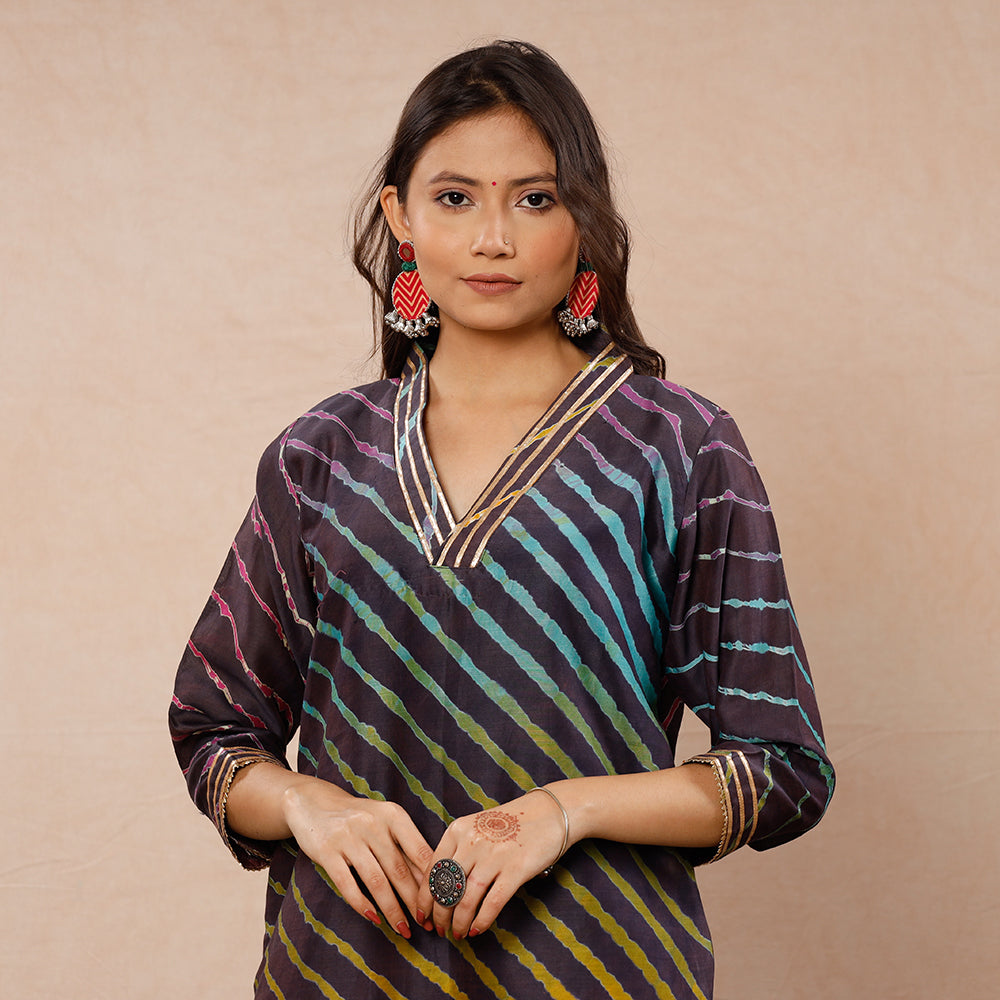 leheriya kurta