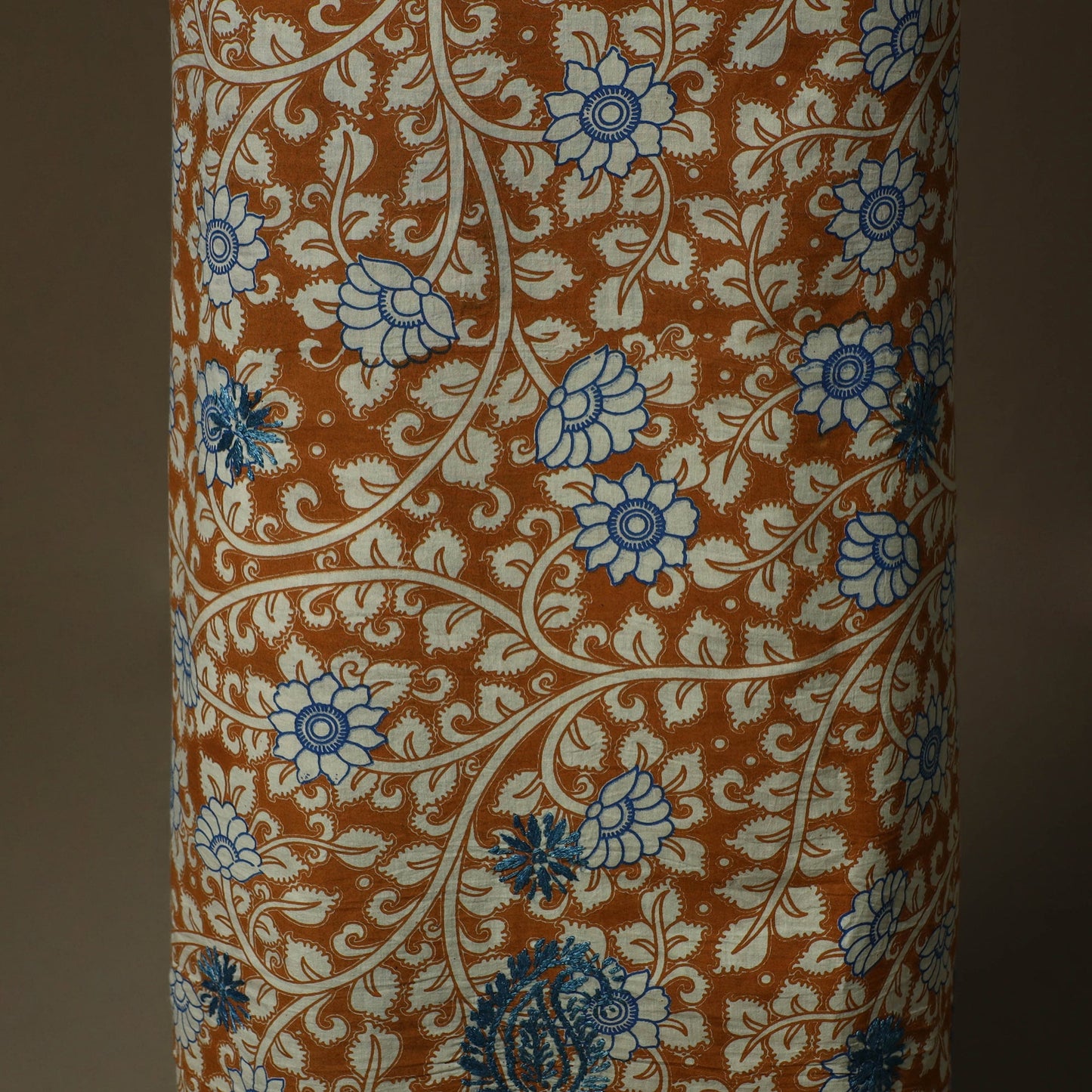 Lucknowi chikankari hand work kalamkari unstitched kurta