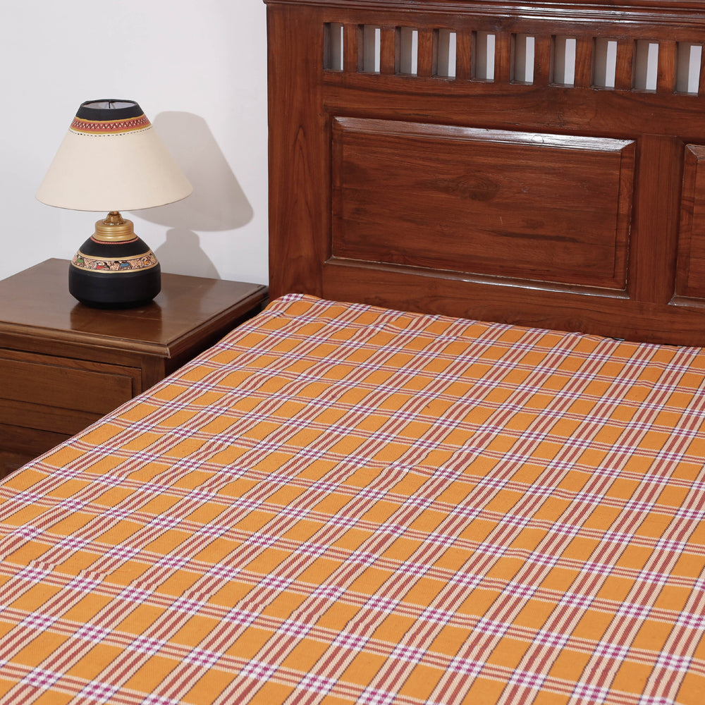 Mangalagiri Handloom Cotton Single Bedcover