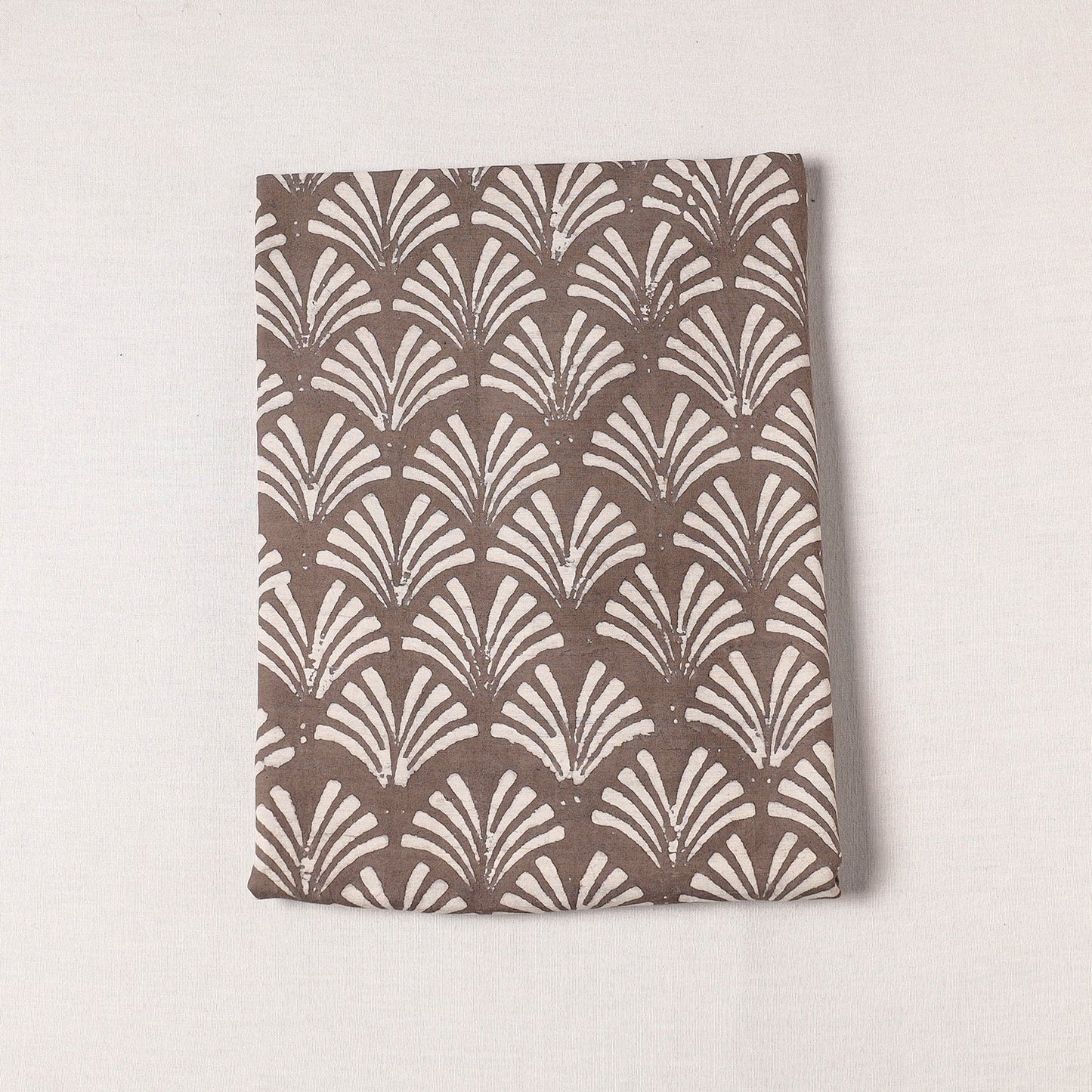 Pipad Block Printing Mulberry Silk Cotton Handloom Precut Fabric