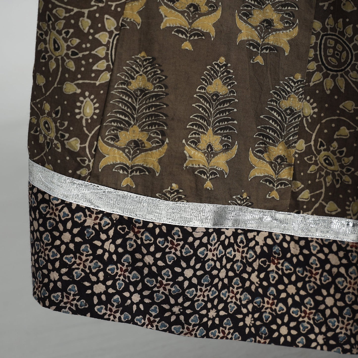ajrakh cotton skirt