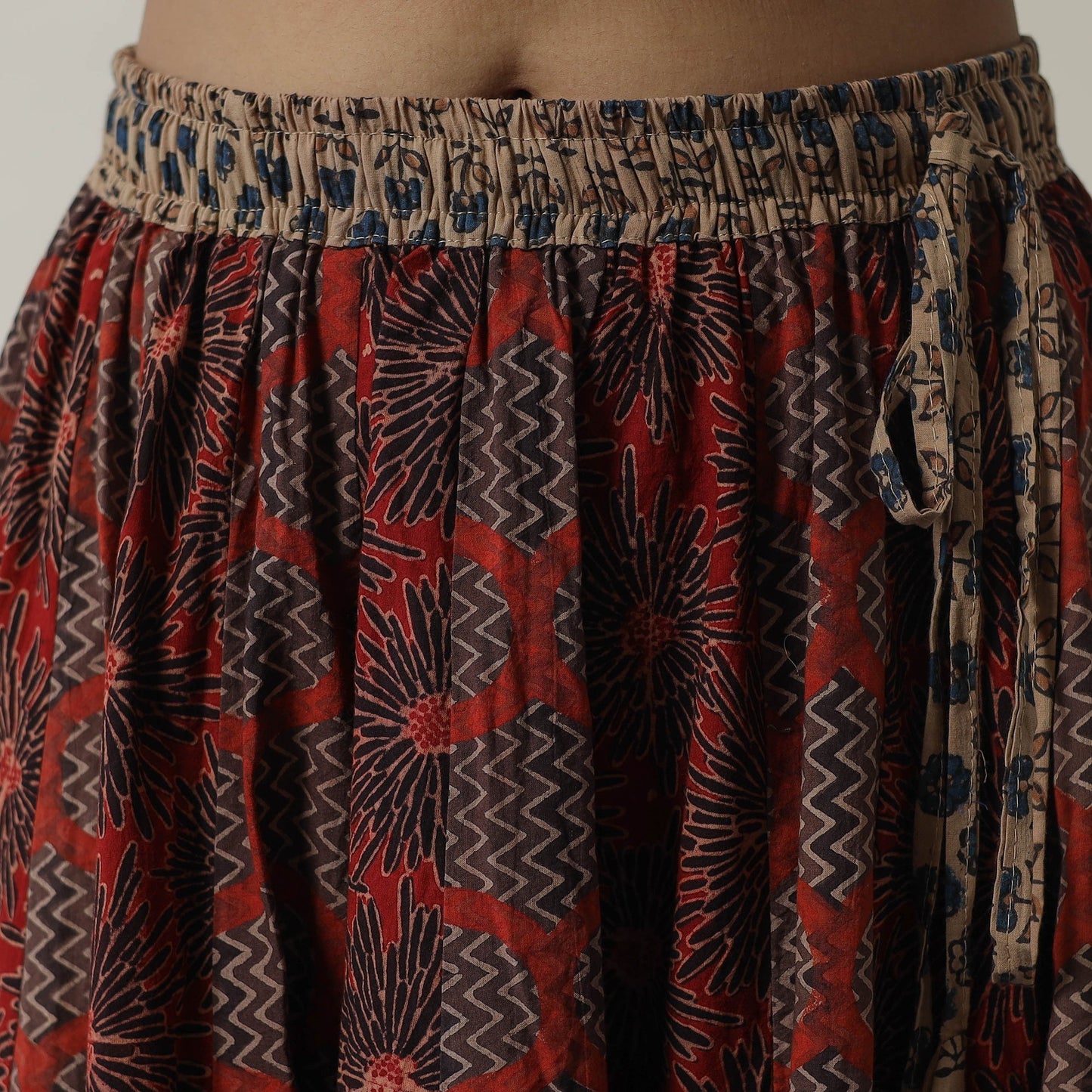 Ajrakh Skirt