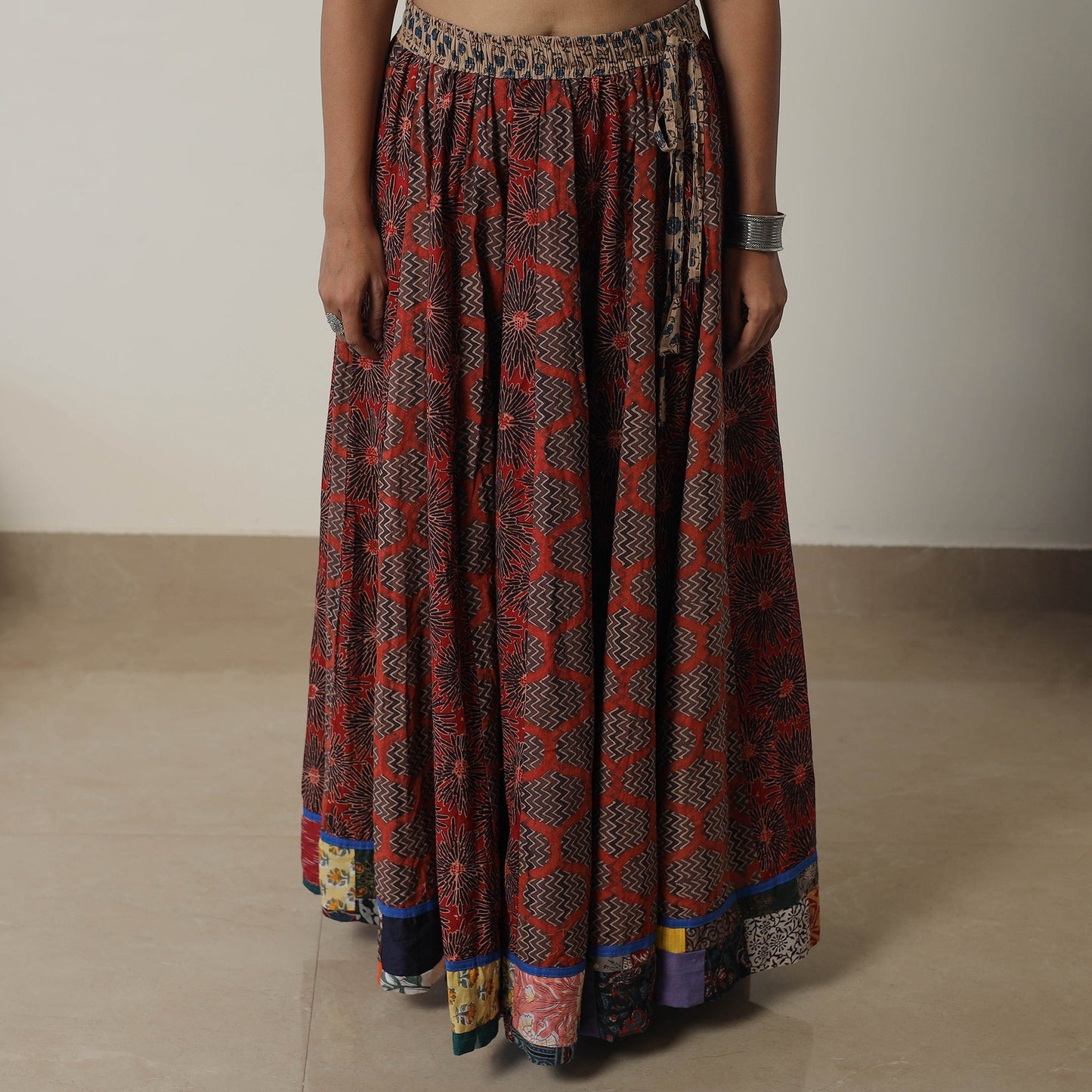 Ajrakh Skirt