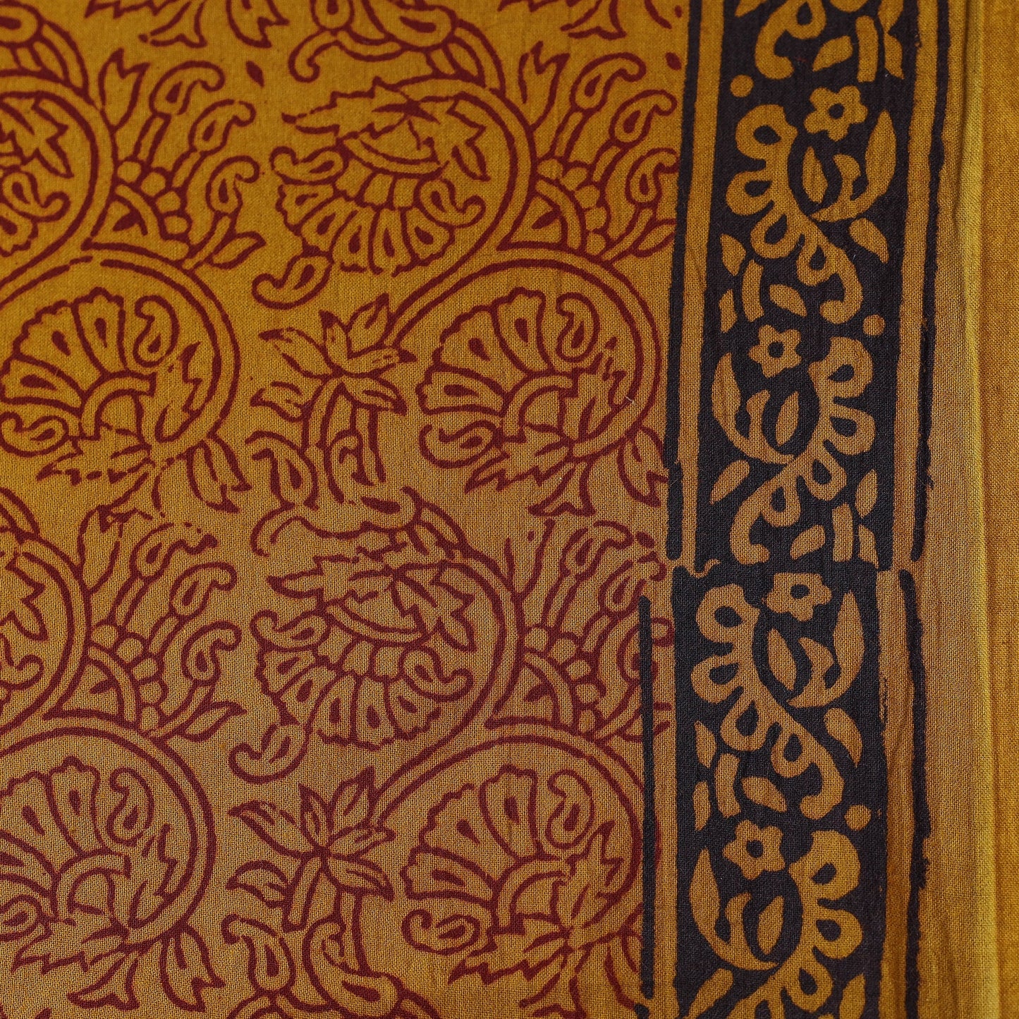 Buy Bagh Hand Block printed Cotton Fabric Online l iTokri.com