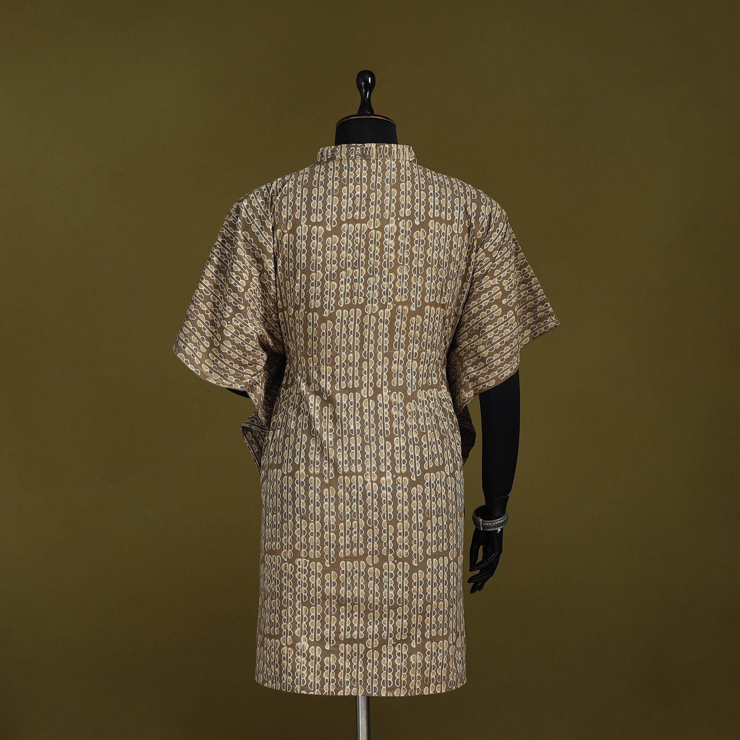 Natural dyed hand akola cotton medium kaftan 83
