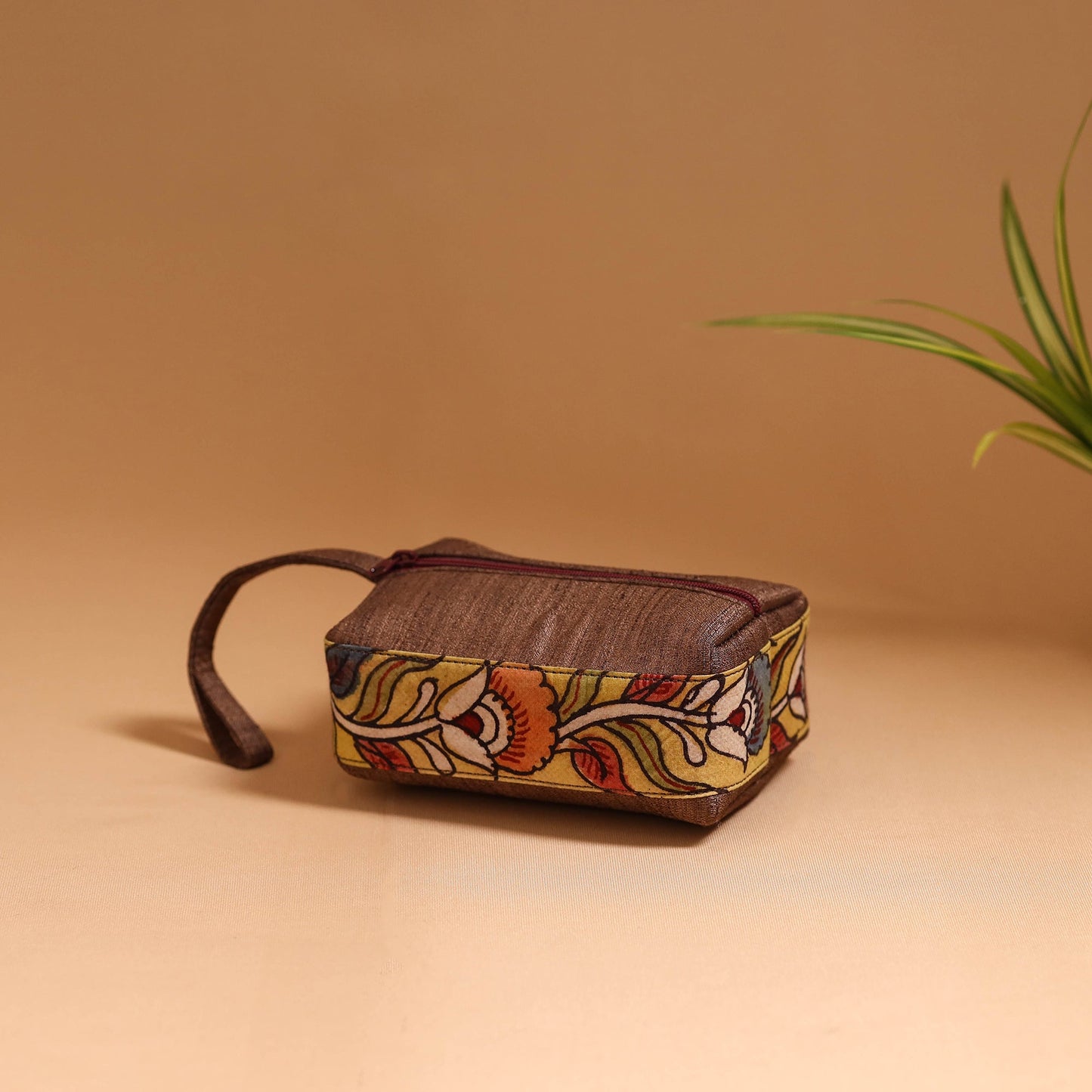 Natural dyed handpainted kalamkari multipurpose