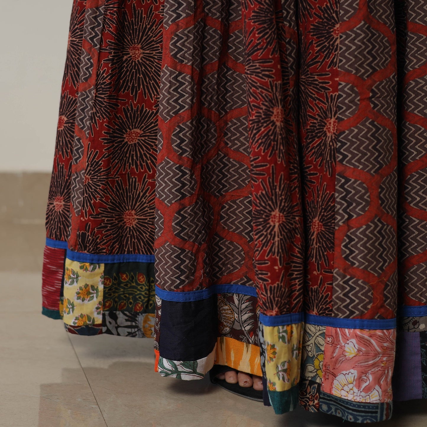 Ajrakh Skirt