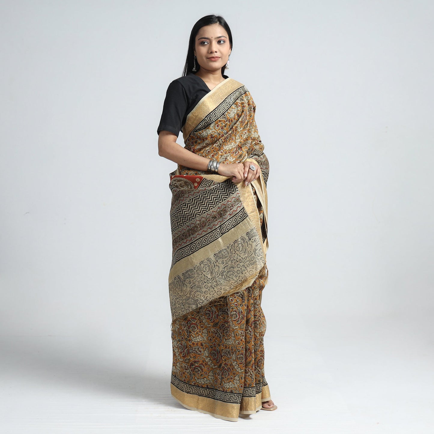 kalamkari Saree